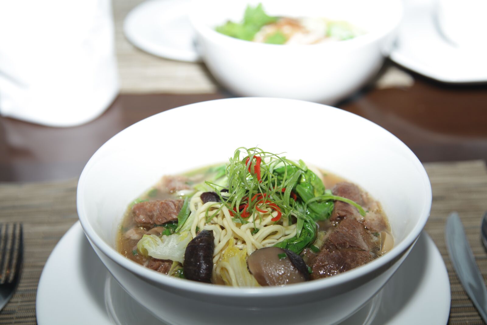 Canon EOS 5D Mark II sample photo. Soup, chinese soup, beef photography