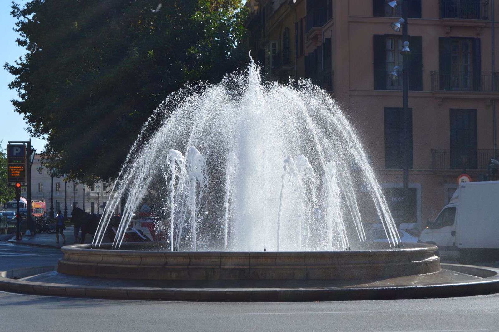 Nikon D3200 sample photo. Mallorca, fountain, spain photography
