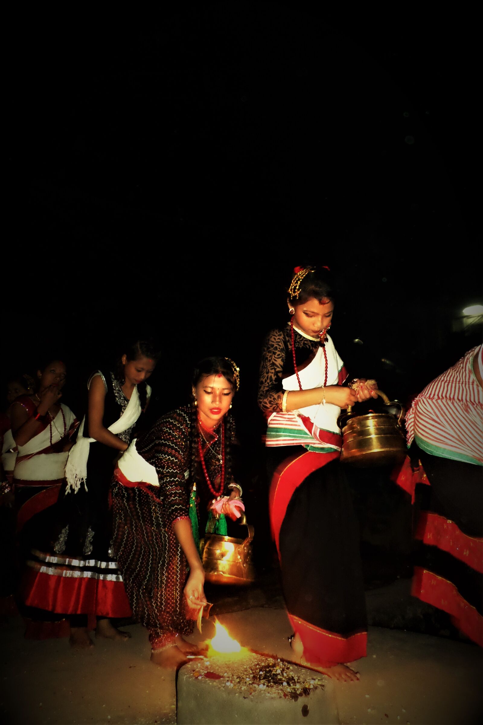 Samsung DV150F/DV151F/DV155F sample photo. 12, baje, newari, movie photography