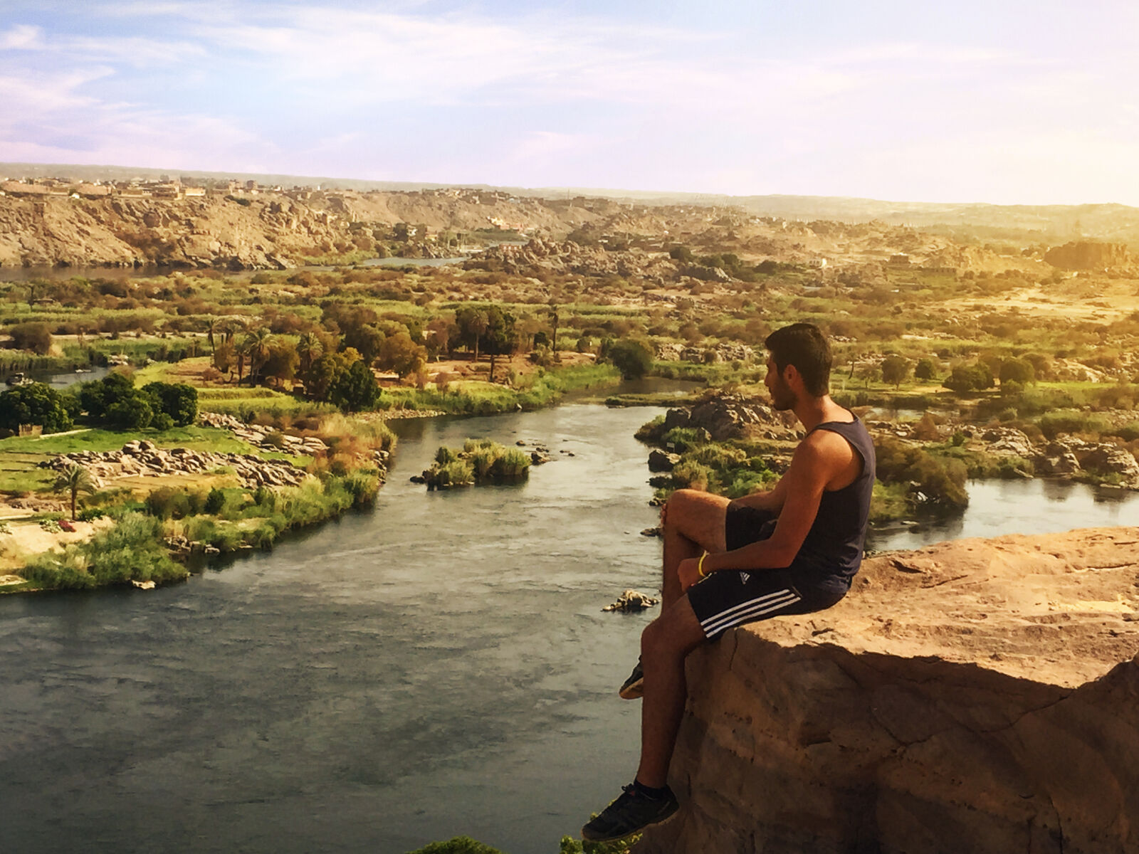 iPhone 6 back camera 4.15mm f/2.2 sample photo. Africa, egypt, nile, river photography