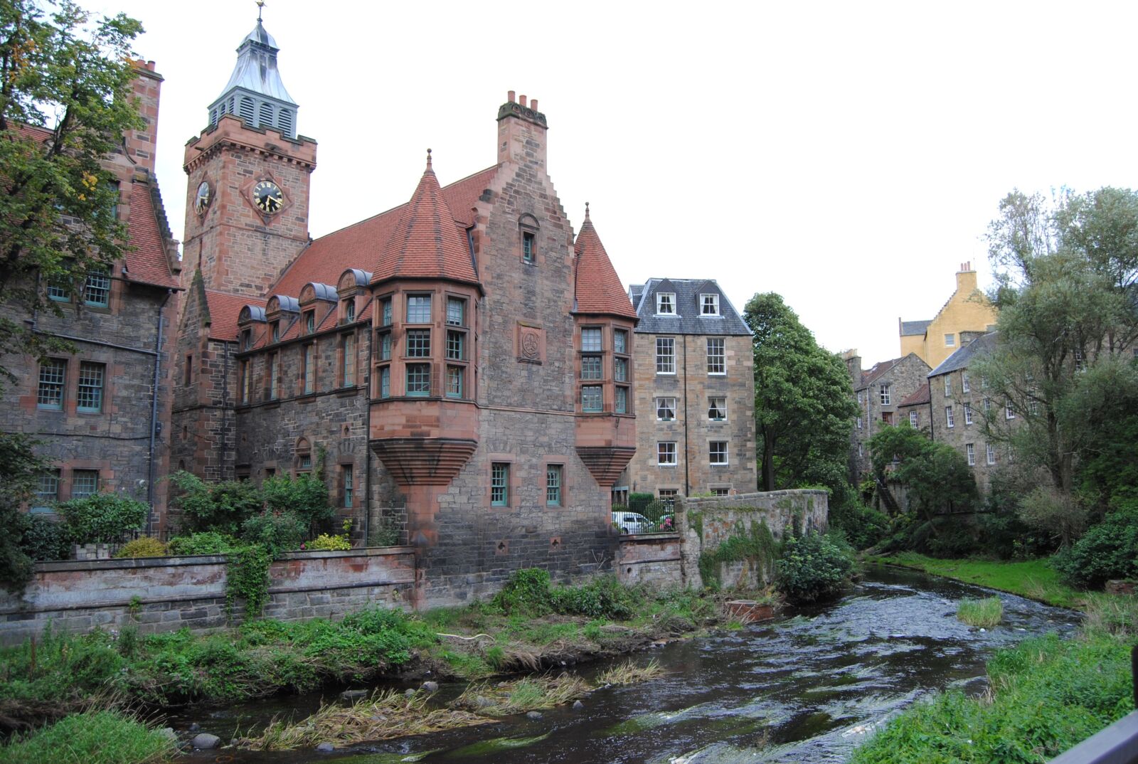 Nikon D3000 sample photo. Edinburgh, scotland, river photography