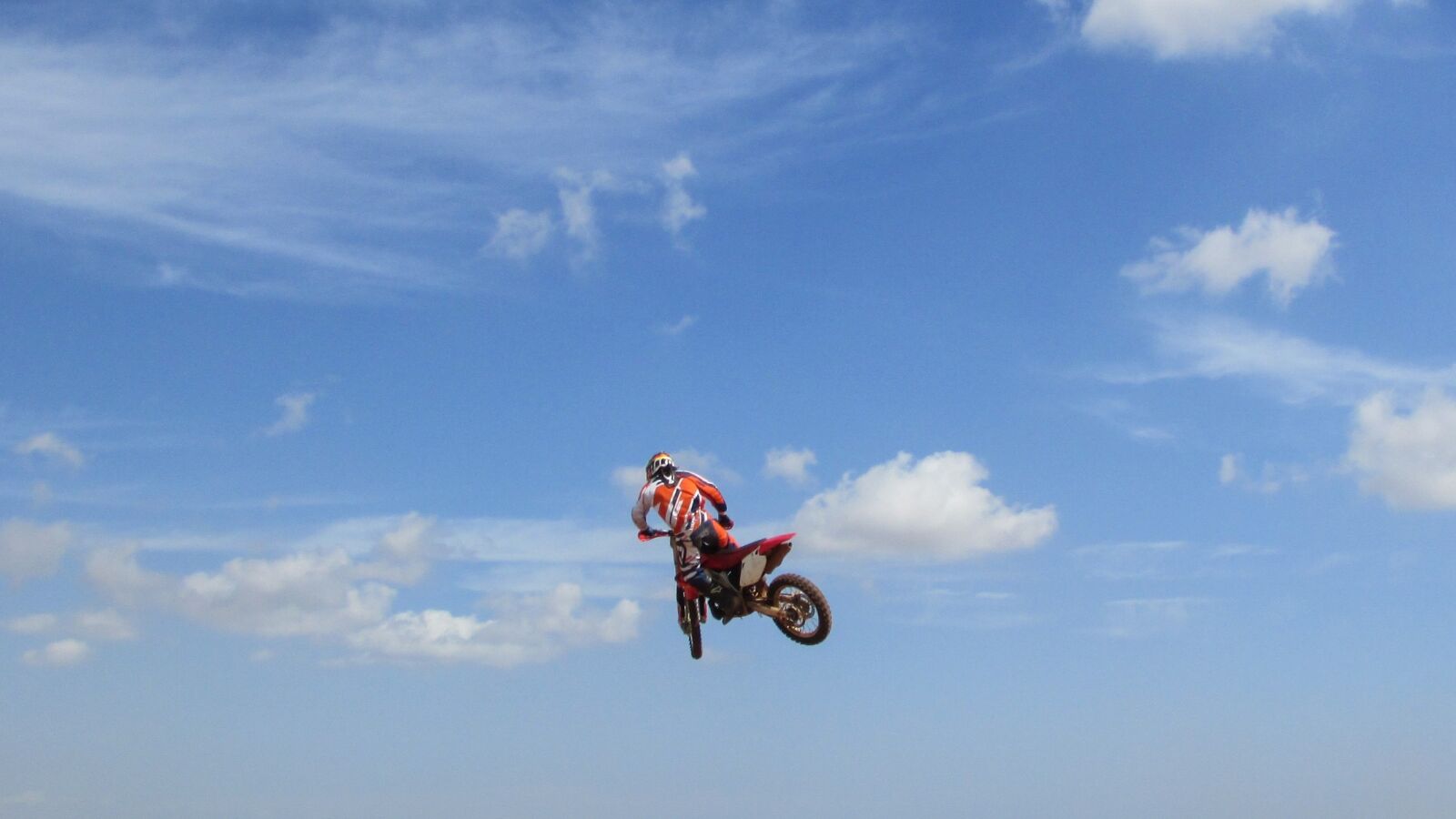 Canon PowerShot SX400 IS sample photo. Motocross, motorcycle, flying photography
