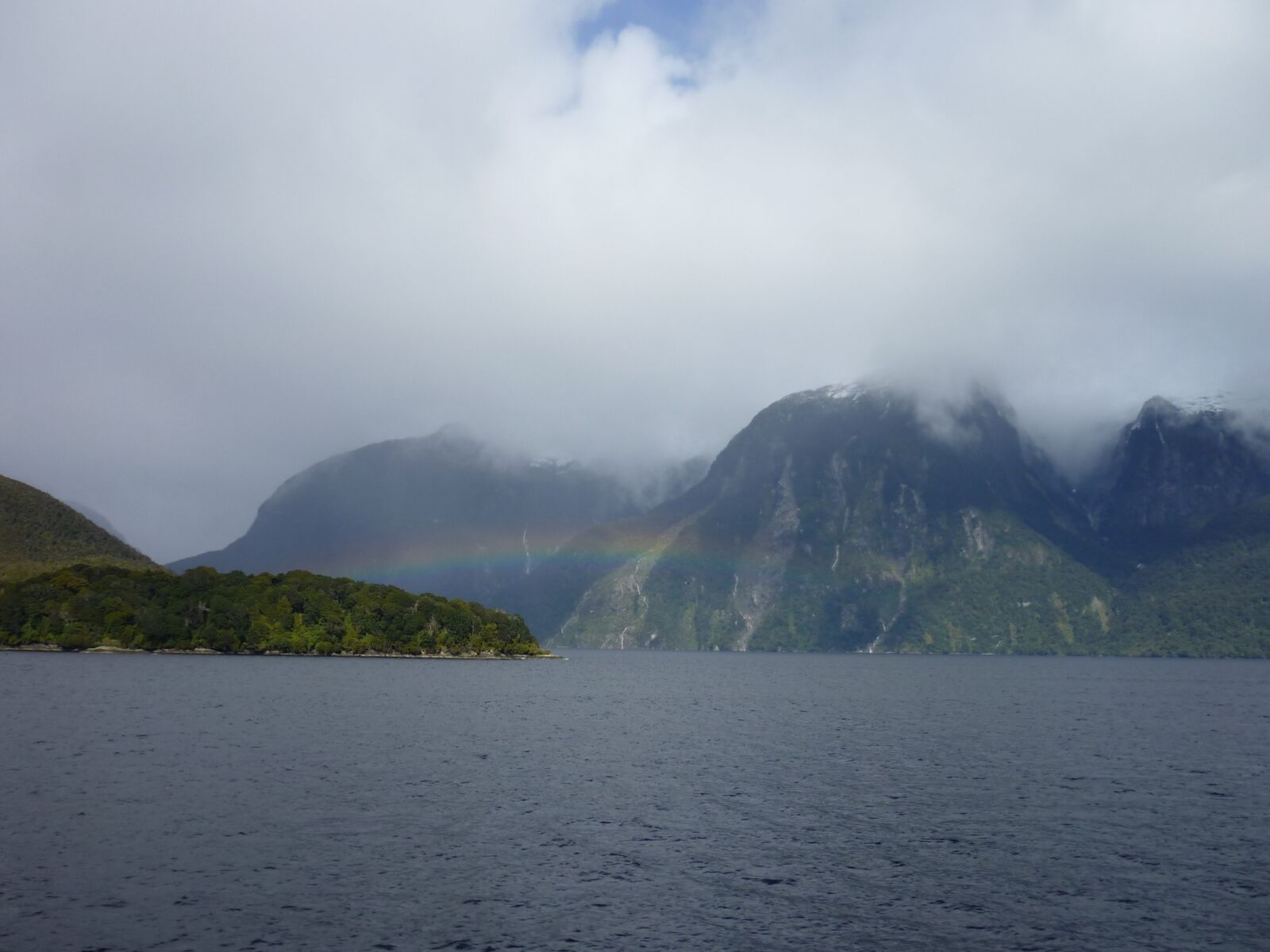 Panasonic DMC-FS4 sample photo. Nature, misty, mountain photography