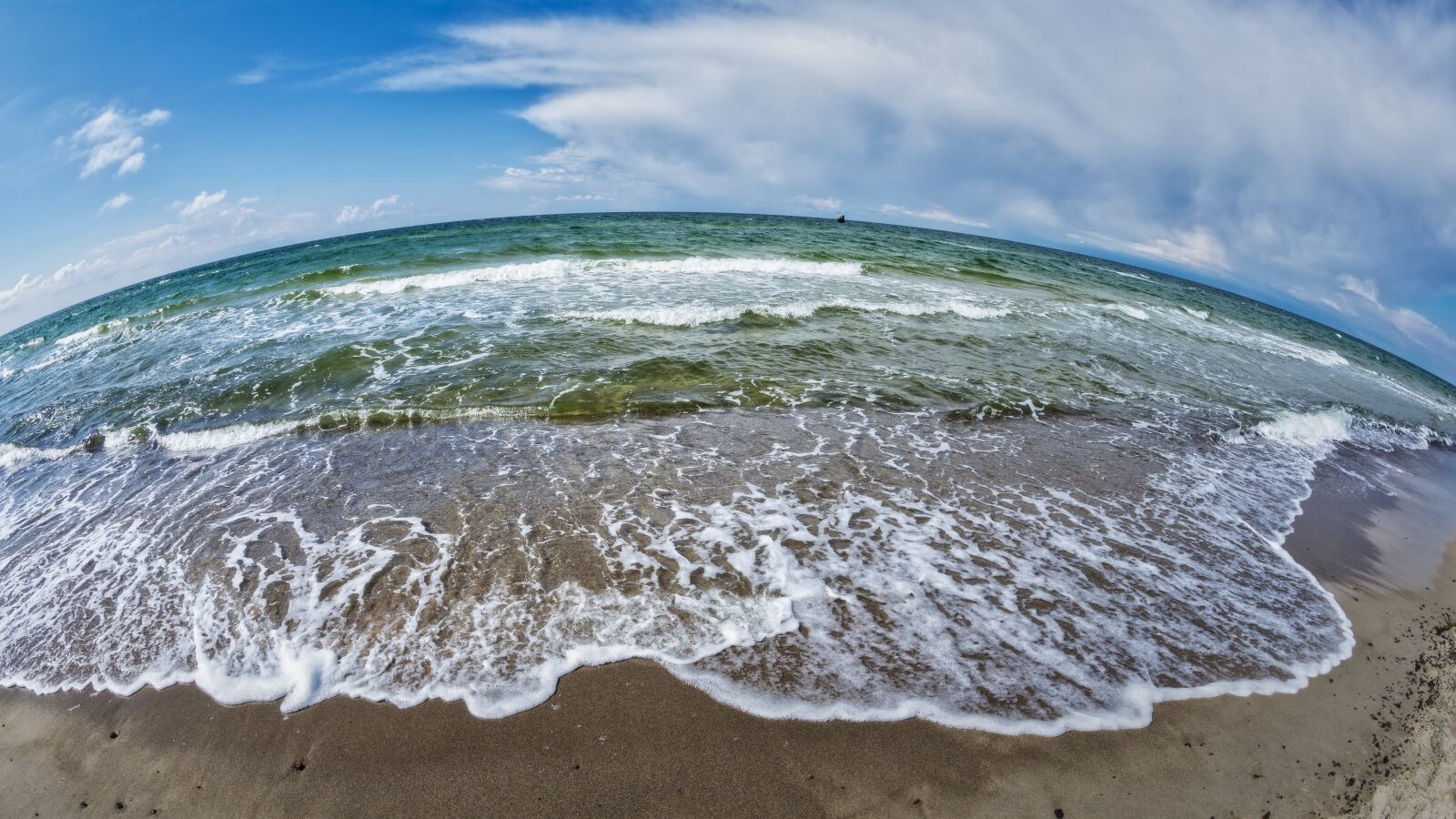Nikon D600 sample photo. Sea, baltic sea, clouds photography