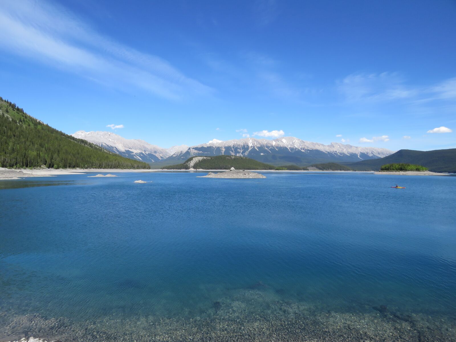 Canon PowerShot SX60 HS sample photo. Upper kananaskis lake, alberta photography