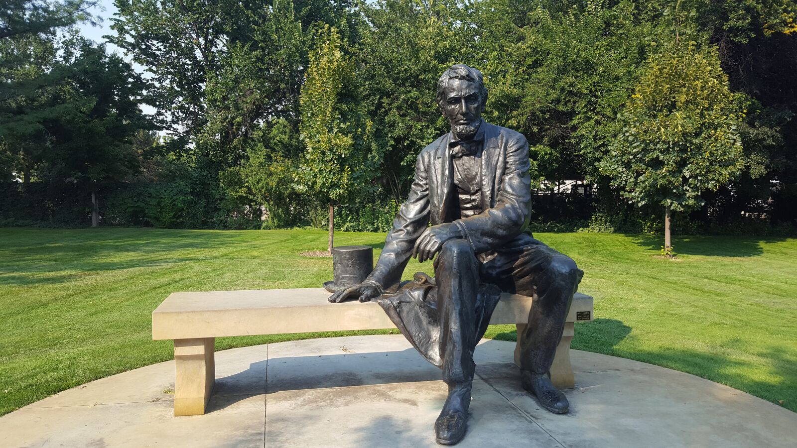Samsung Galaxy S6 sample photo. Abraham lincoln, president, statue photography