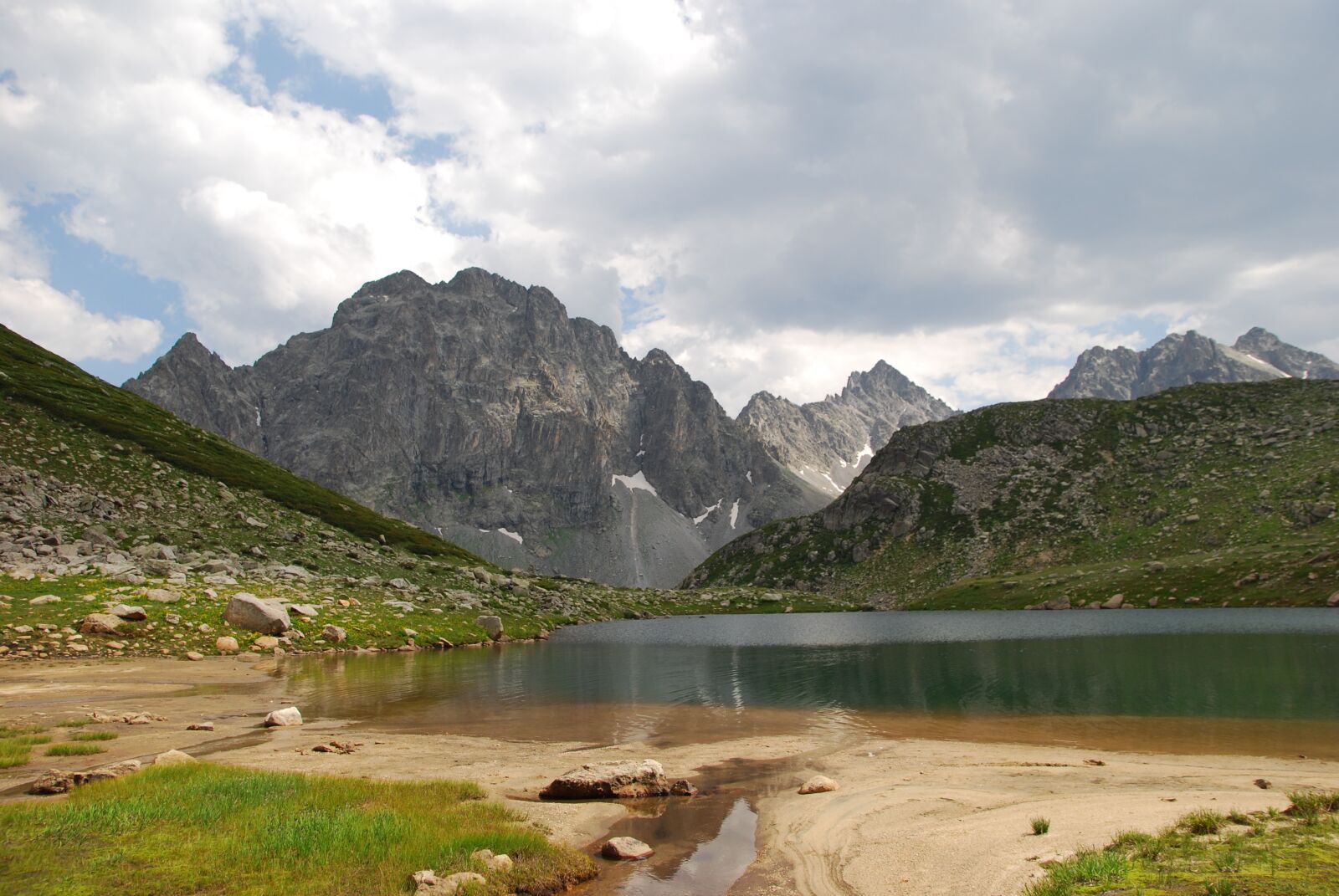 Nikon D40X sample photo. Mountain, body of water photography