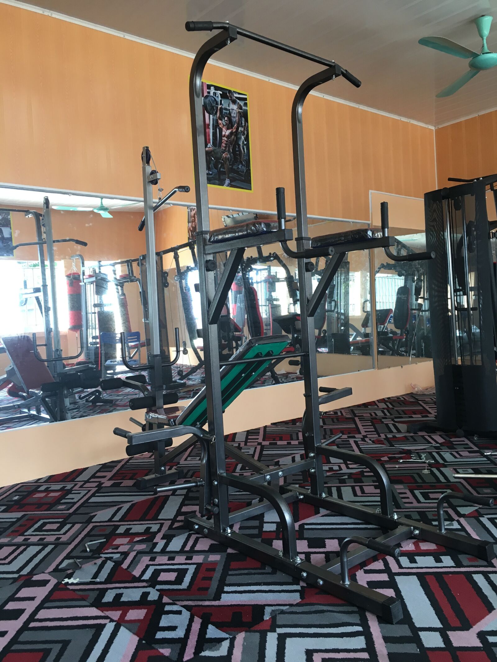 Apple iPhone 6s sample photo. Gym, gymequitment, fitness photography