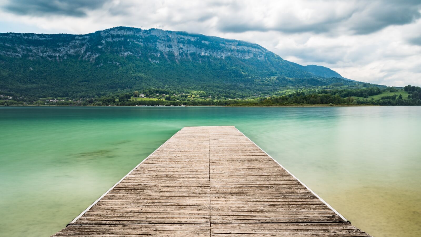 Nikon D750 sample photo. Aiguebelette, dock, france photography
