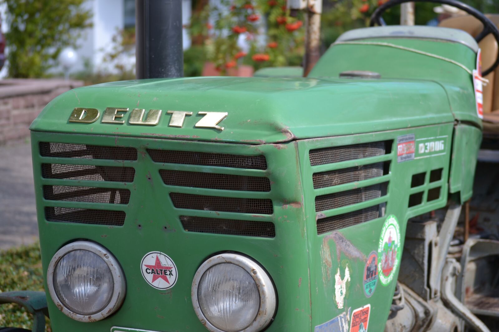 Nikon D3100 sample photo. Old tractor, deutz, vintage photography