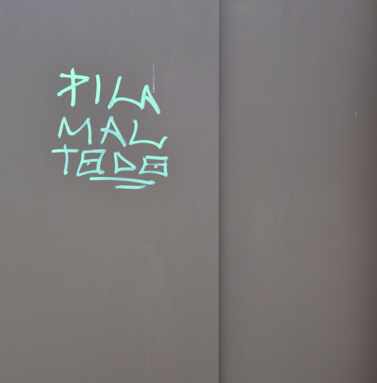 Nikon D3100 sample photo. Not good, graffiti, painting photography
