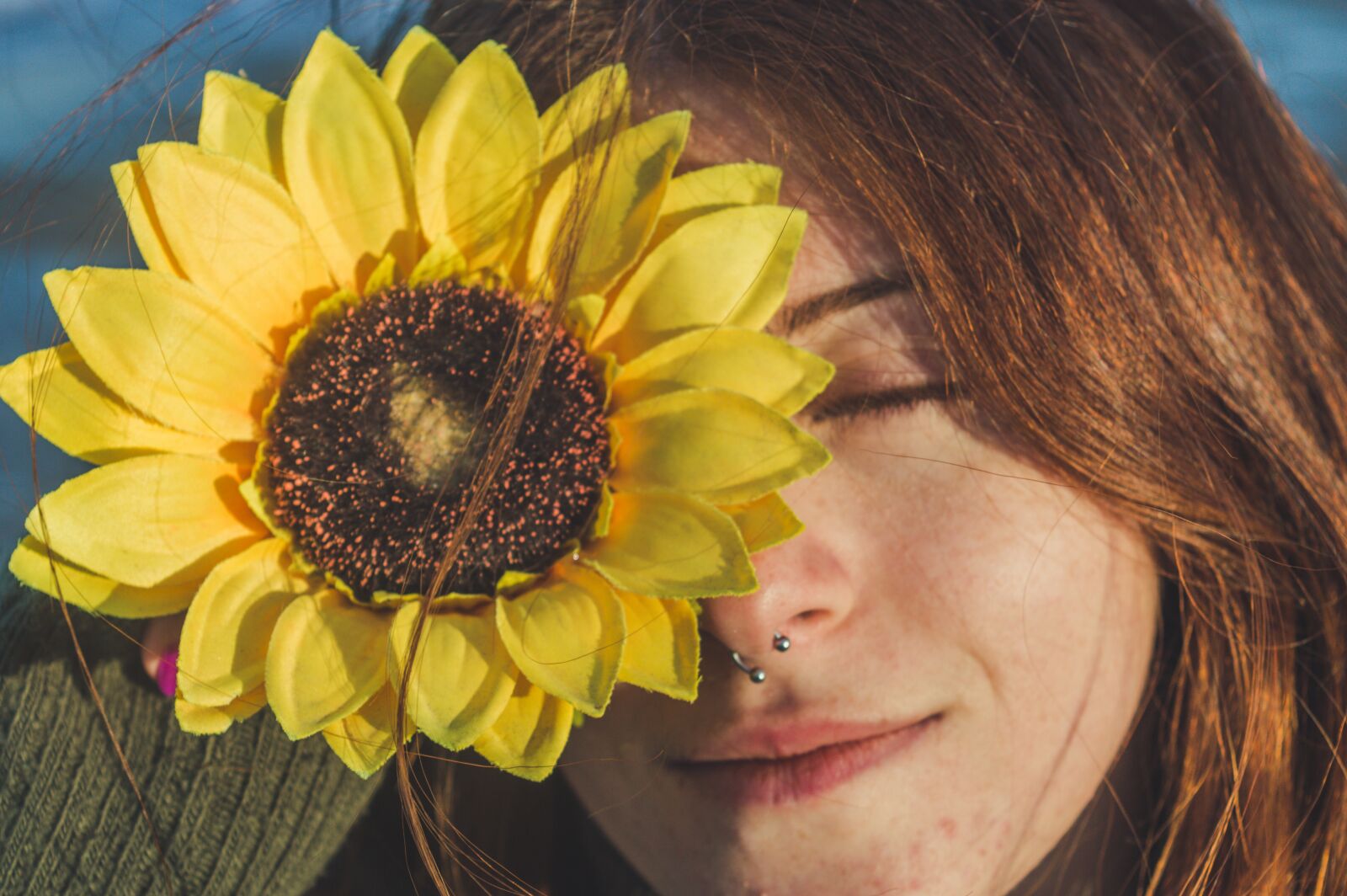 Nikon D3200 sample photo. Redhead, smile, girl photography
