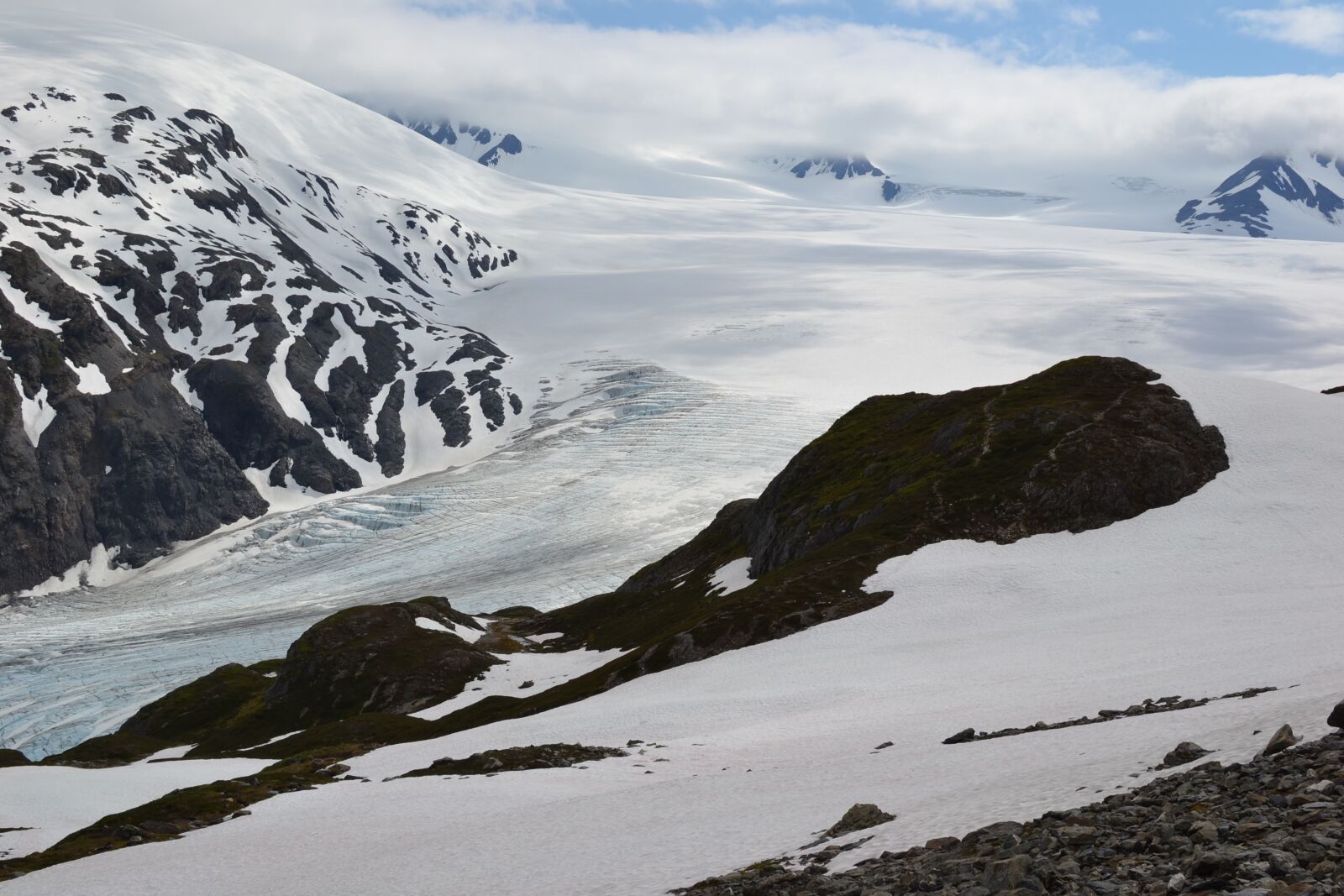 Nikon D3100 sample photo. Glacier, nature, snow photography
