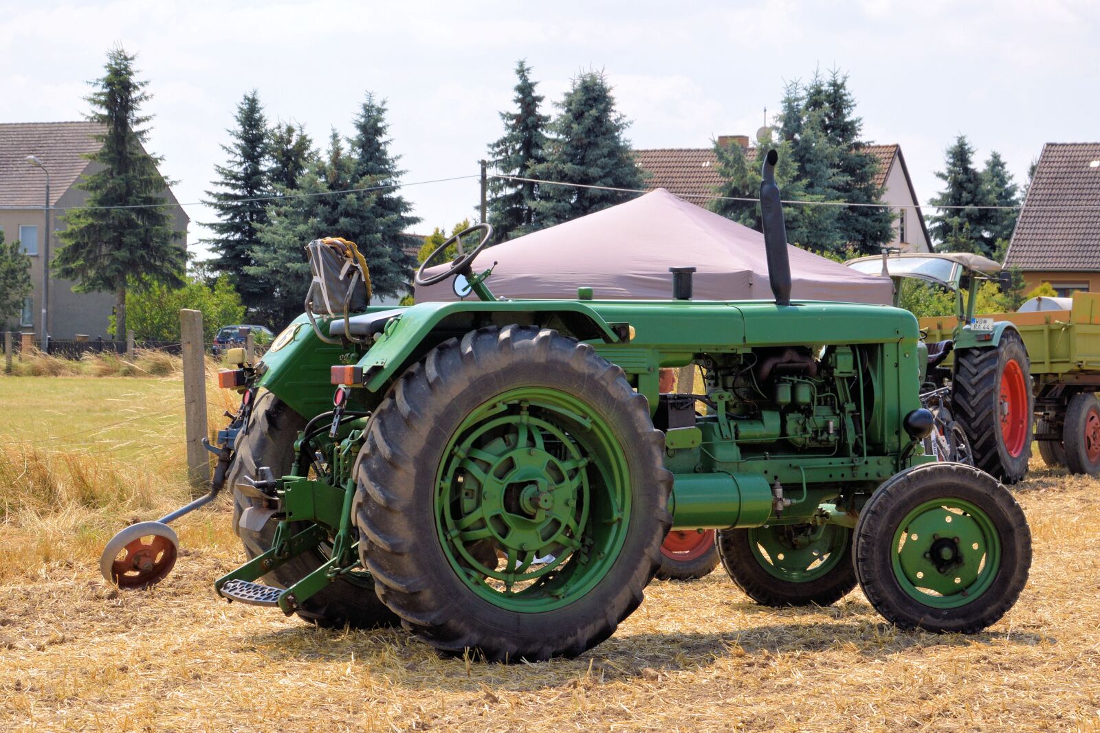 Nikon D3200 sample photo. Tractor, historically, agricultural machine photography