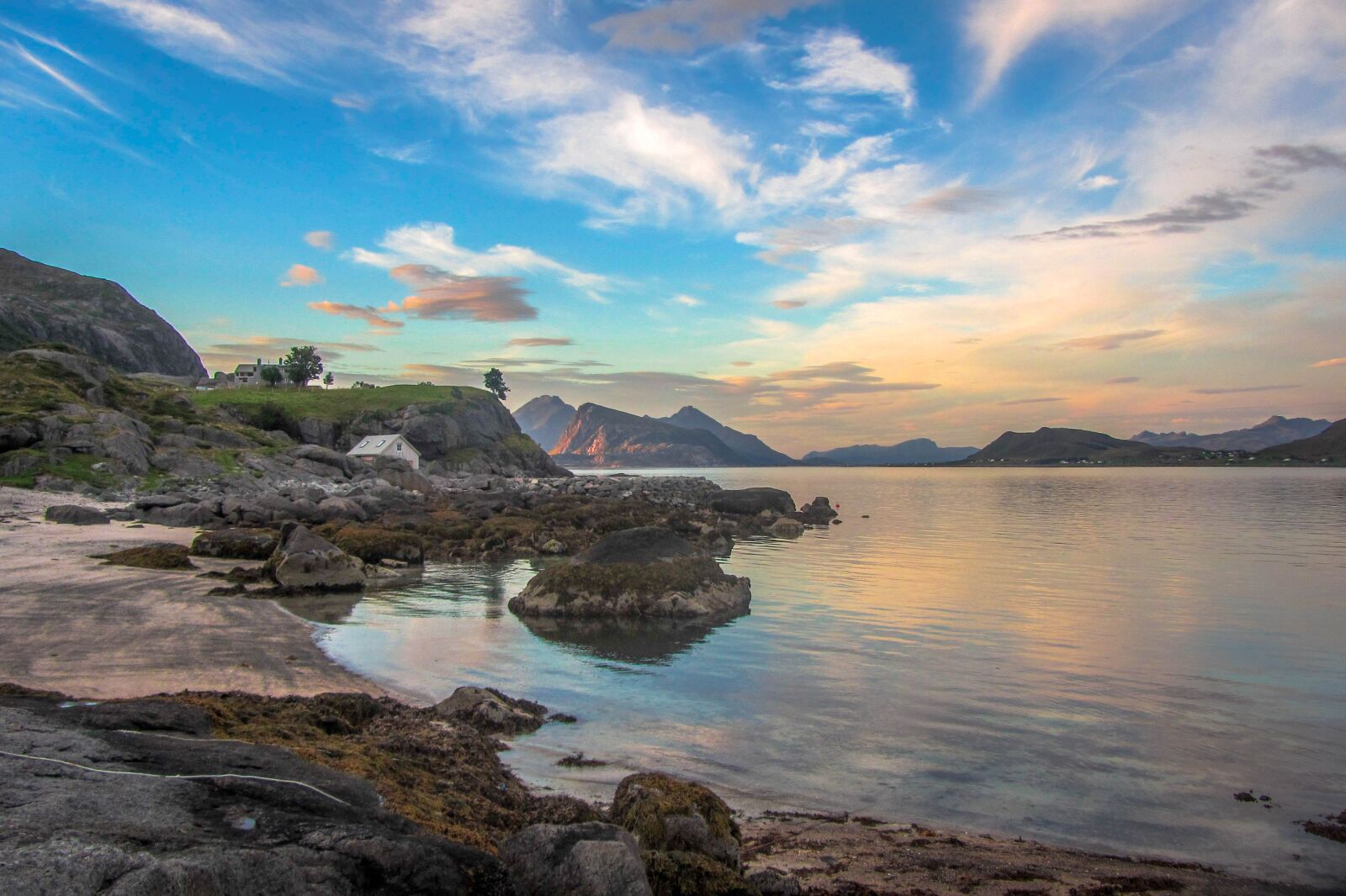 Canon PowerShot SX230 HS sample photo. Lofoten, sea, sky photography