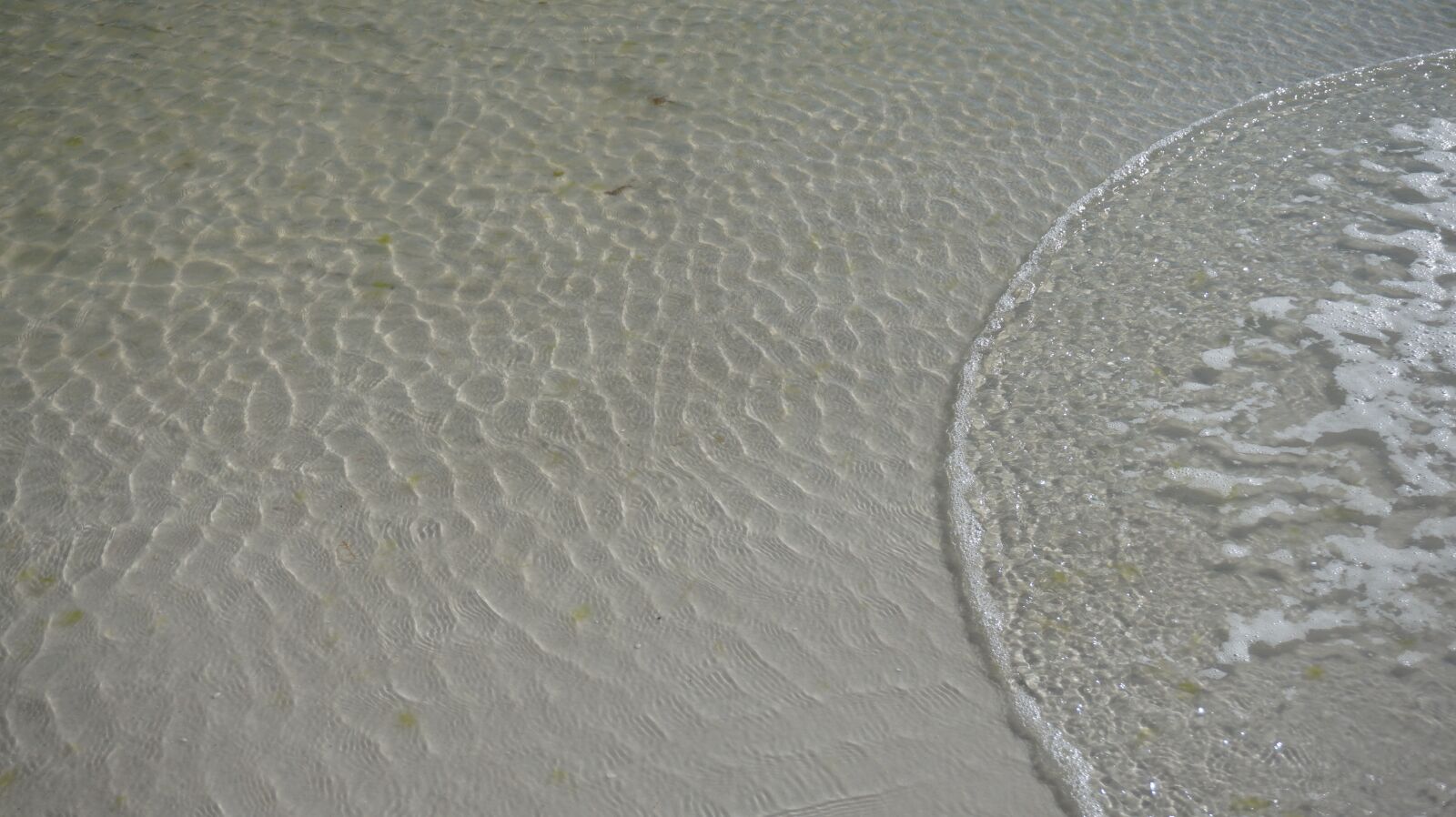Sony E 16-50mm F3.5-5.6 PZ OSS sample photo. Foam, ripples, beach photography