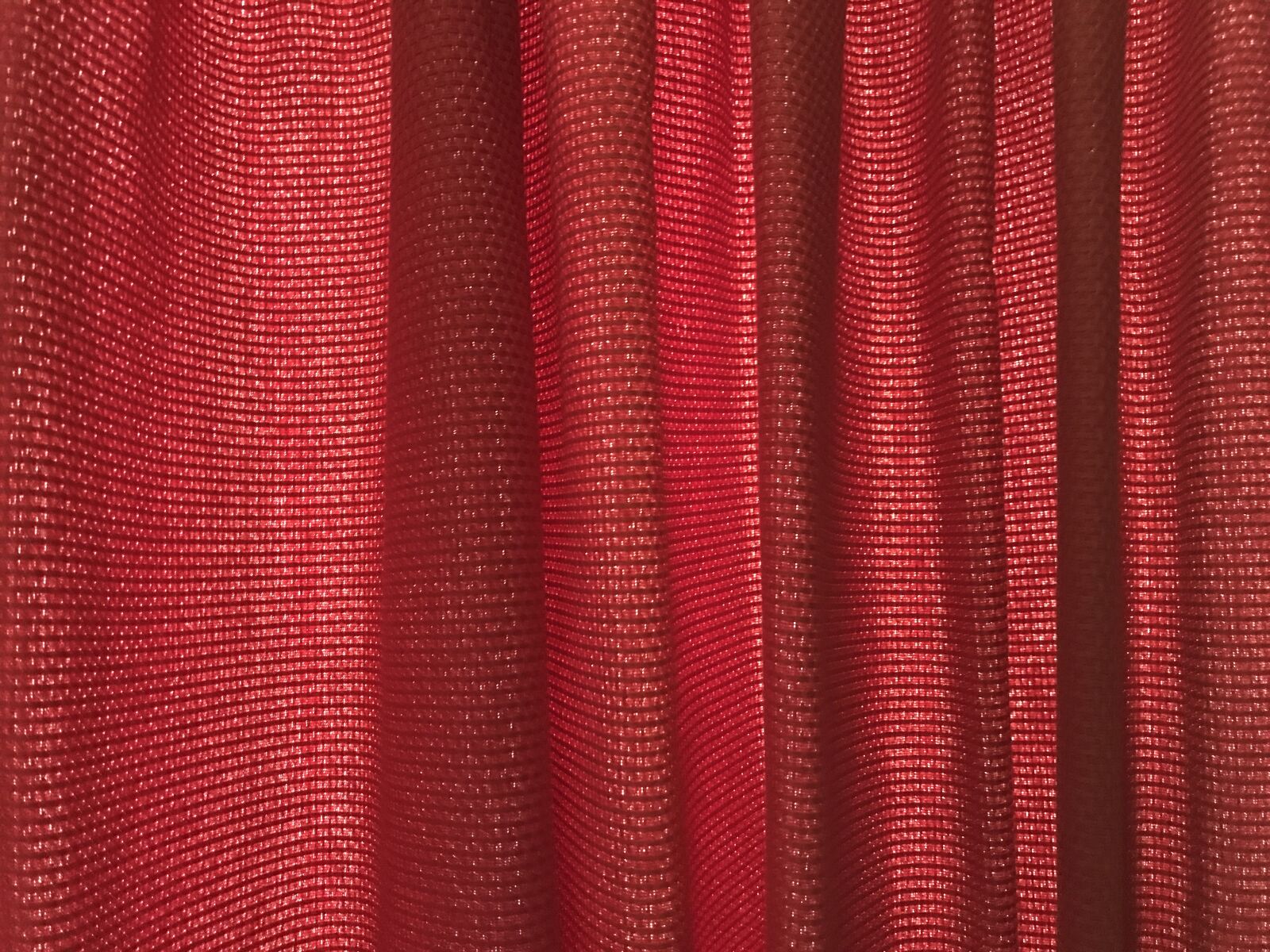 Apple iPhone 7 Plus sample photo. Curtain, red, window photography