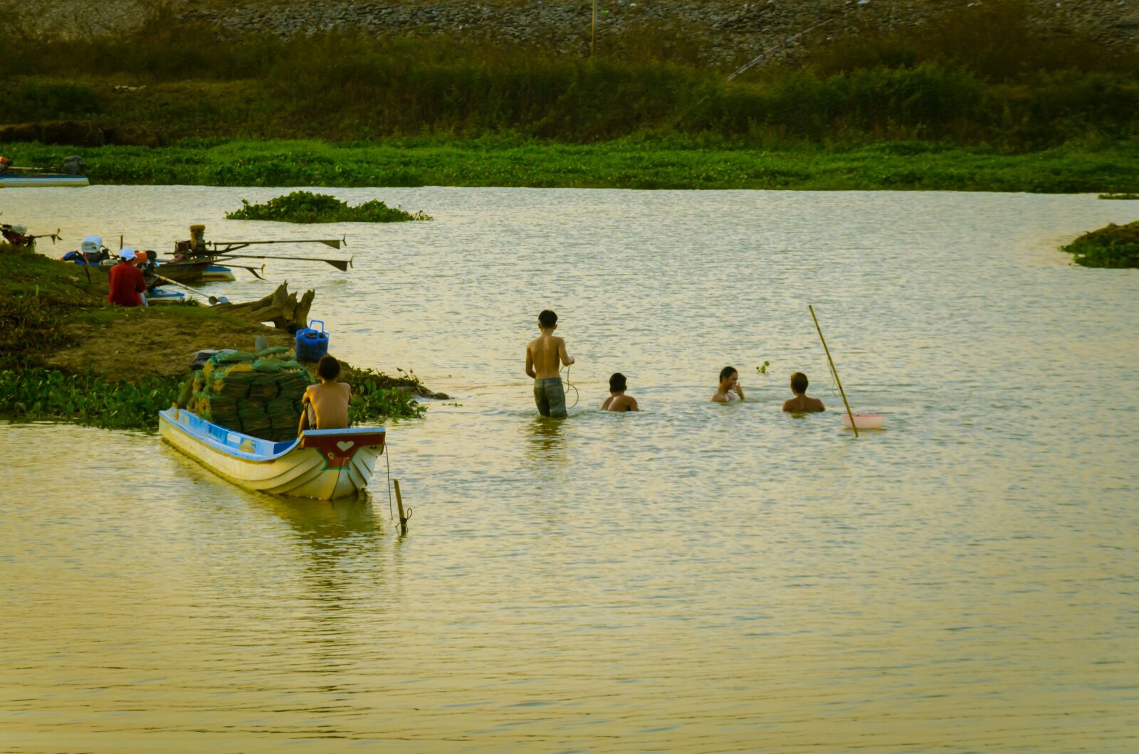 Nikon D5100 sample photo. The river, the countryside photography