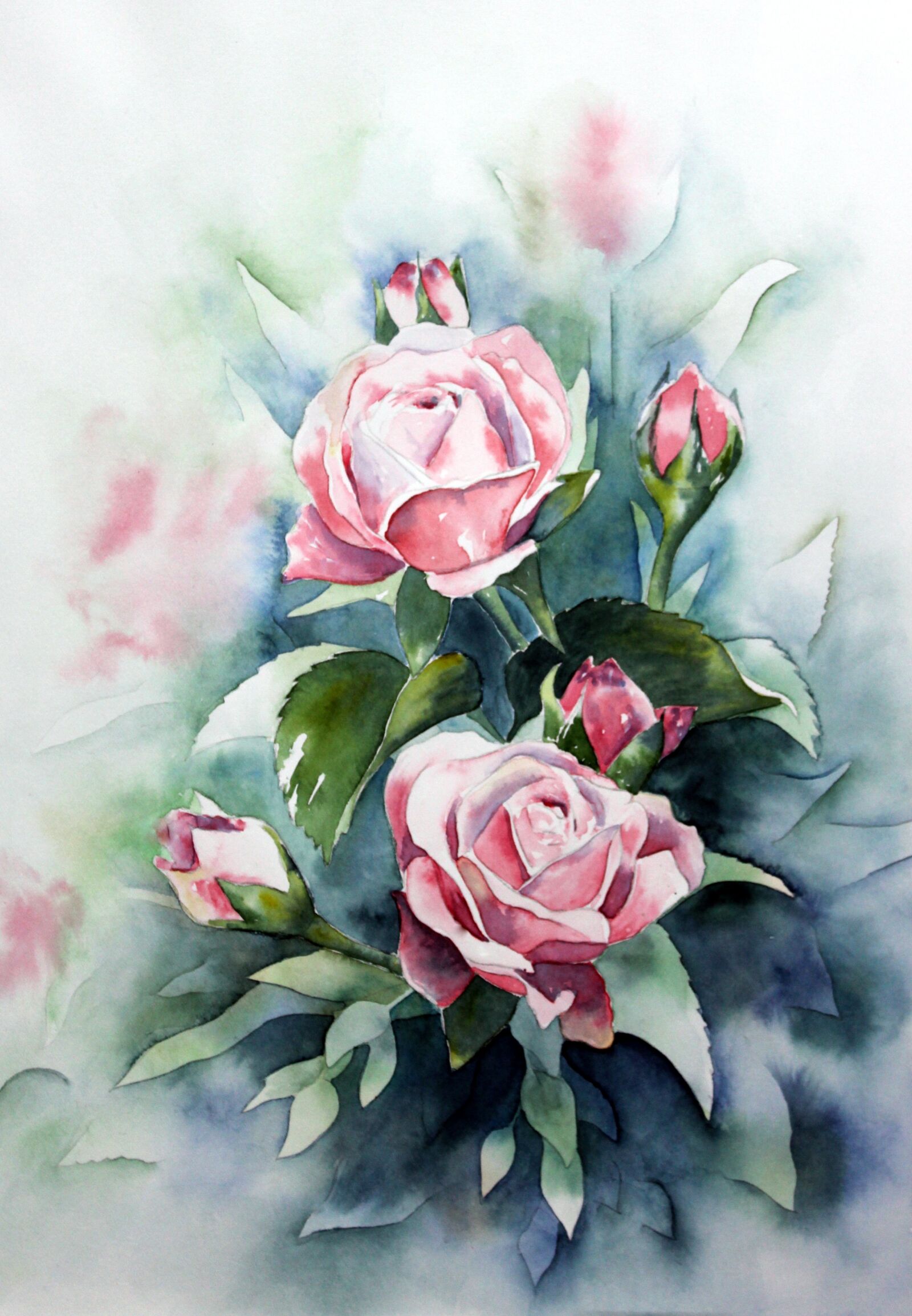 Canon EOS 1300D (EOS Rebel T6 / EOS Kiss X80) sample photo. Watercolour, watercolor, art photography