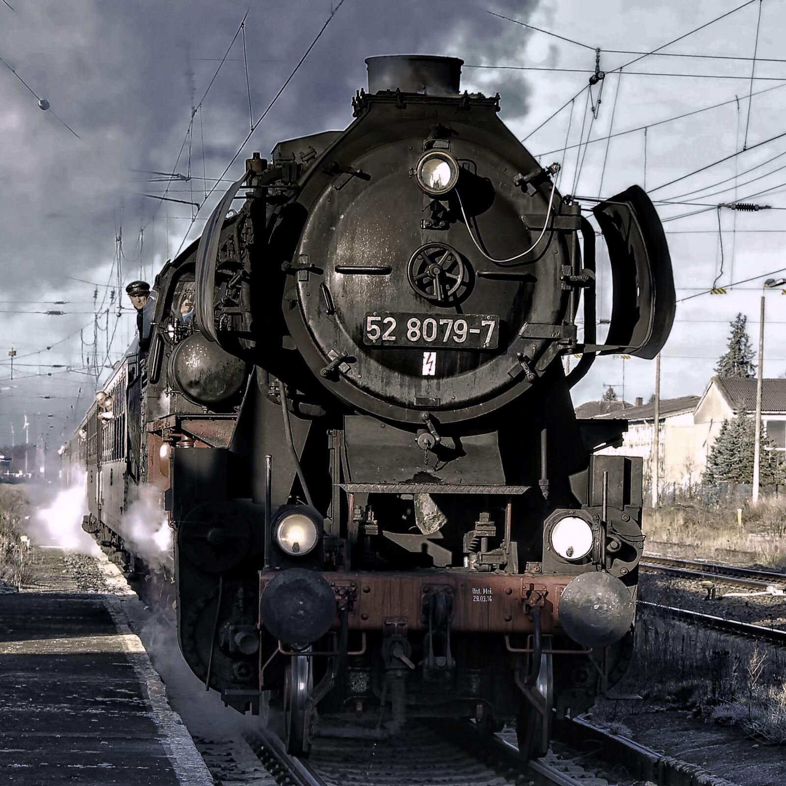Canon EOS 600D (Rebel EOS T3i / EOS Kiss X5) sample photo. Steam locomotive, steam, smoke photography