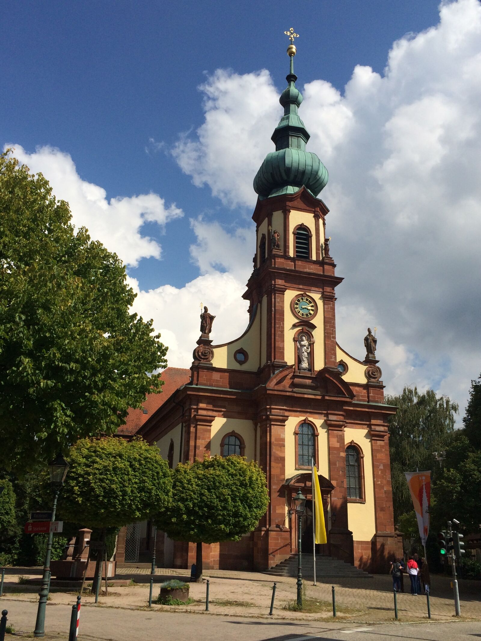 iPhone 5s back camera 4.15mm f/2.2 sample photo. Bühl, church, beautiful photography