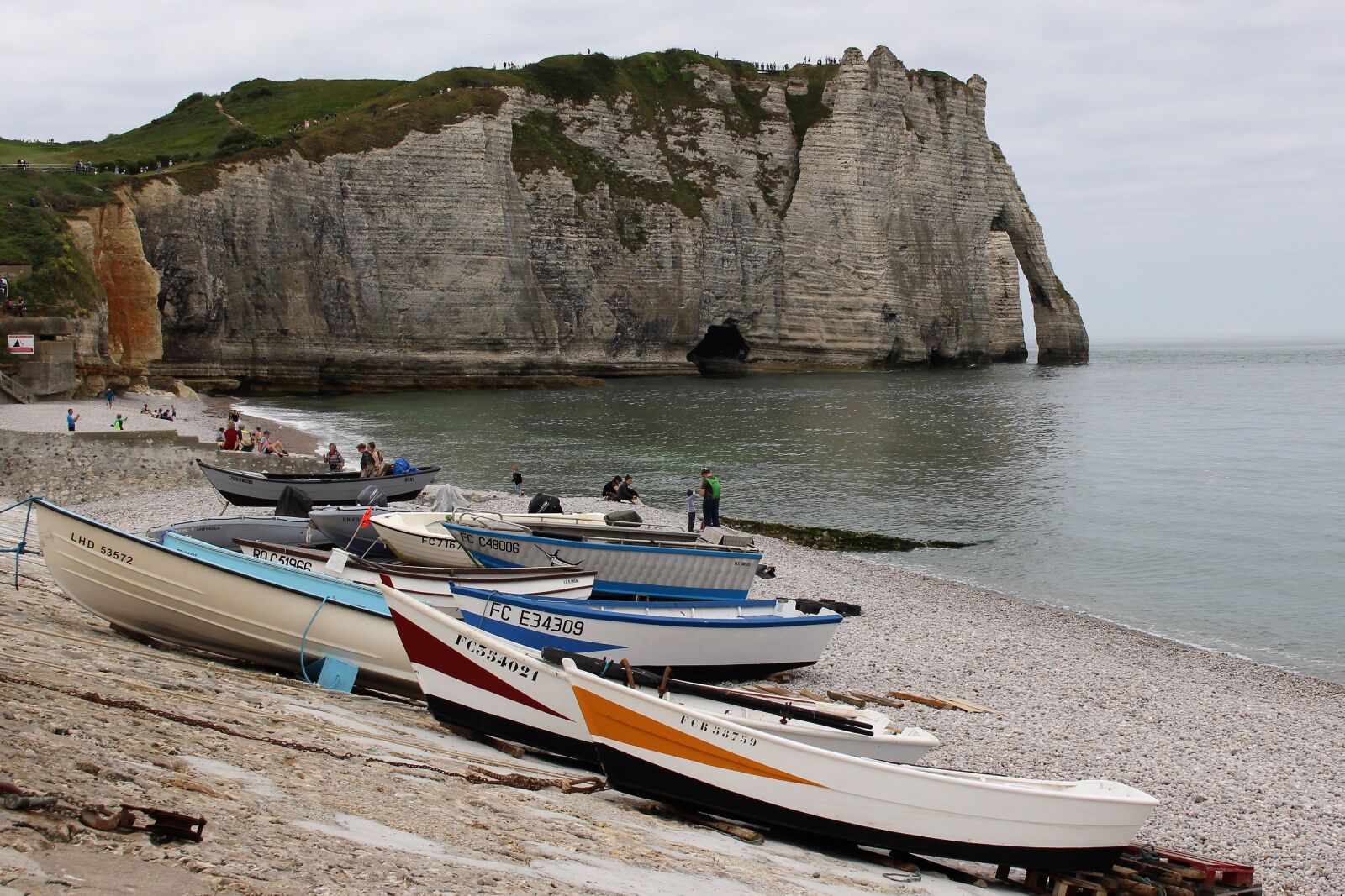 Canon EOS 100D (EOS Rebel SL1 / EOS Kiss X7) sample photo. Etretat, normandy, france photography