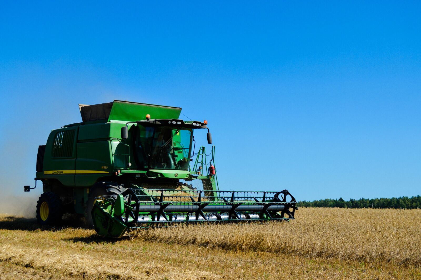 Nikon D3200 sample photo. Harvester, harvest, wheat photography