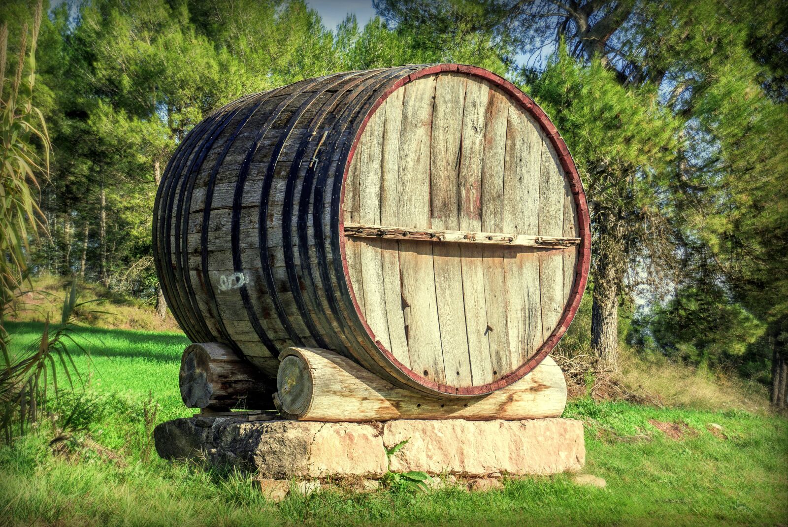 Sony a6000 sample photo. Tina, cask, barrel photography