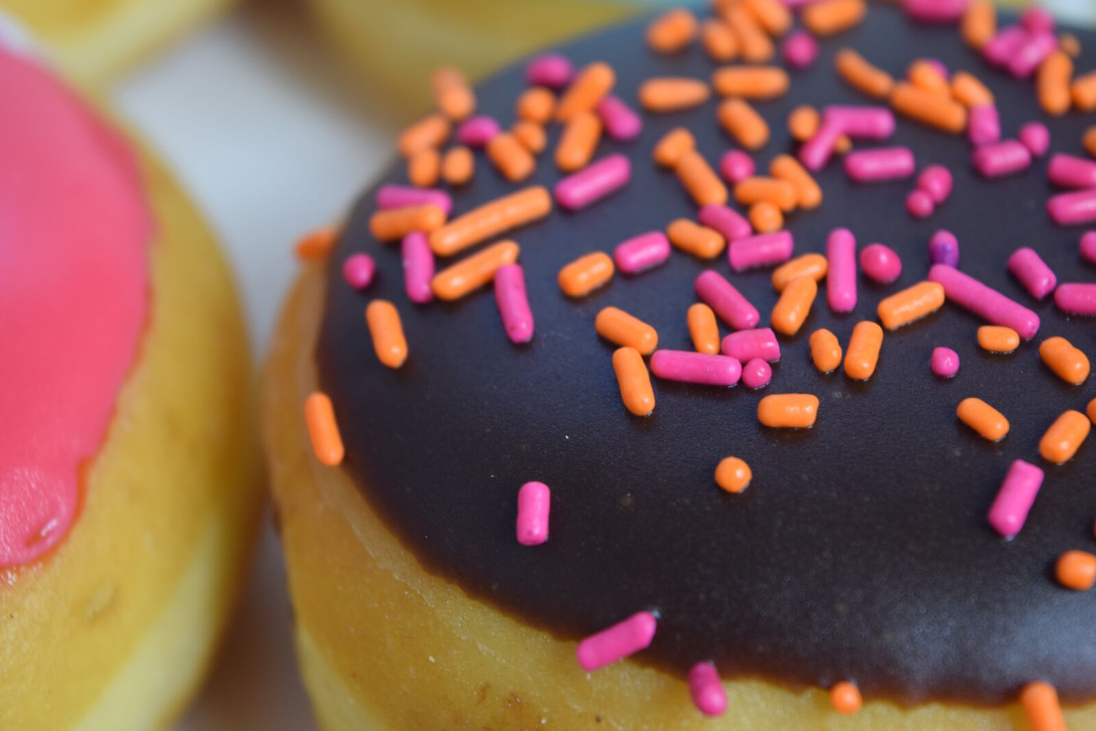 Nikon D3300 sample photo. Donut, baked goods, sweet photography