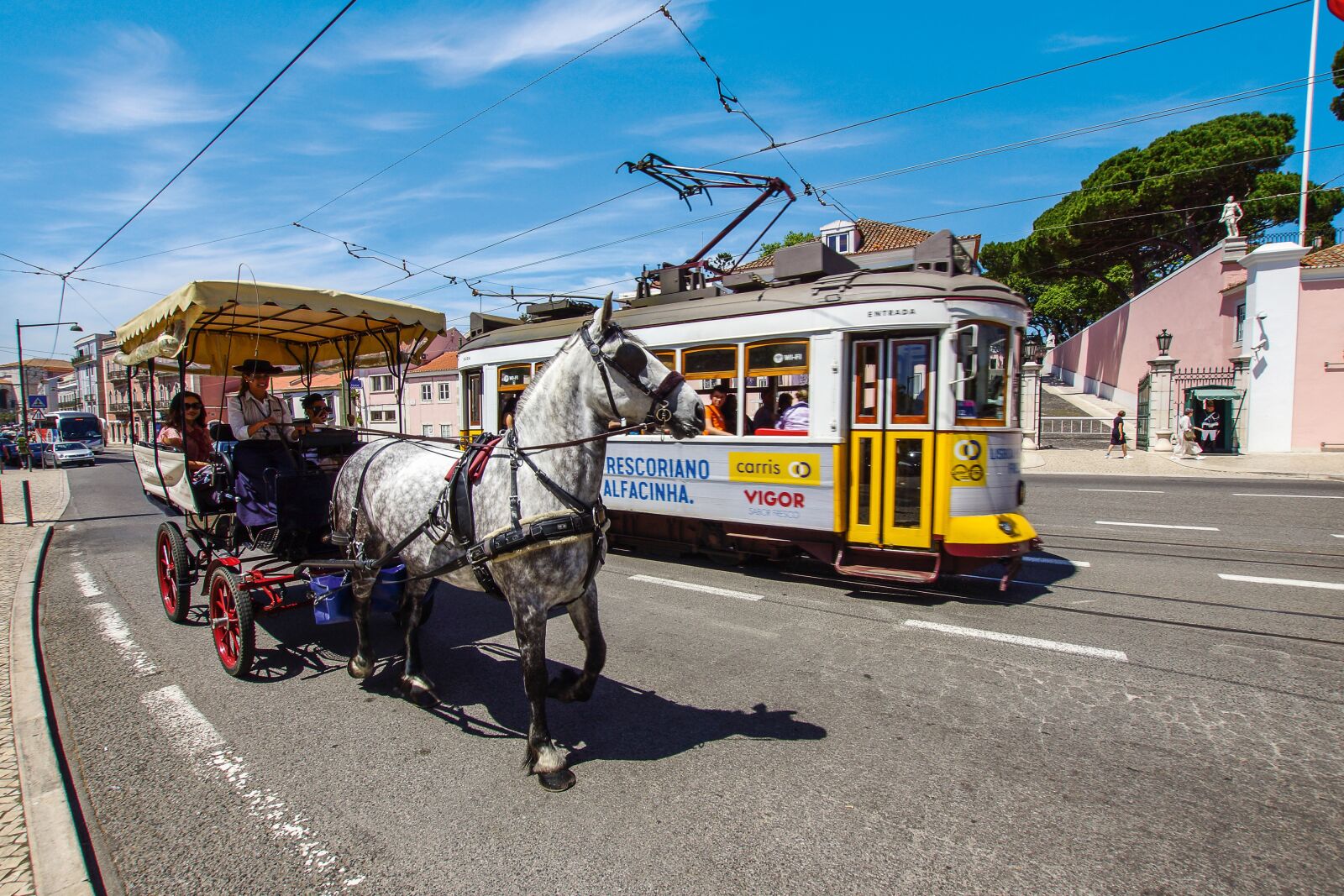 10-20mm F3.5 sample photo. Lisbon, tram, portugal photography