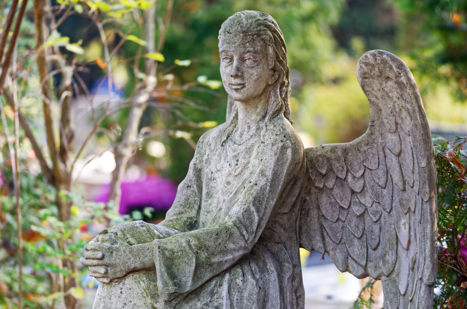 Nikon D5100 sample photo. Sculpture, statue, stone photography