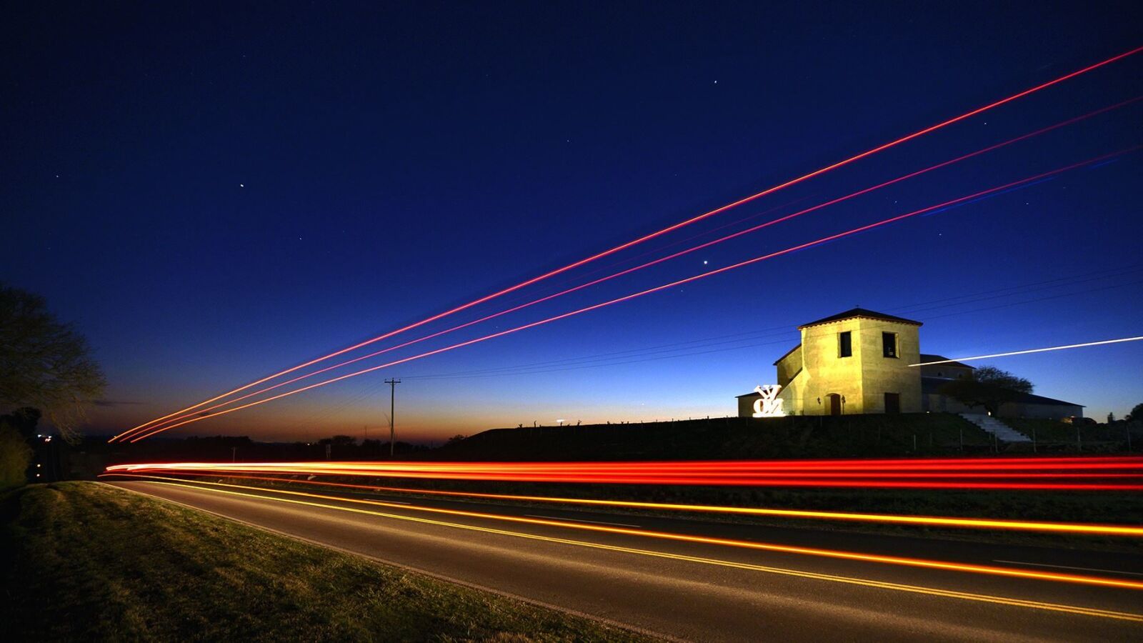 Sony a6300 sample photo. Road, highway, landscape, stars photography