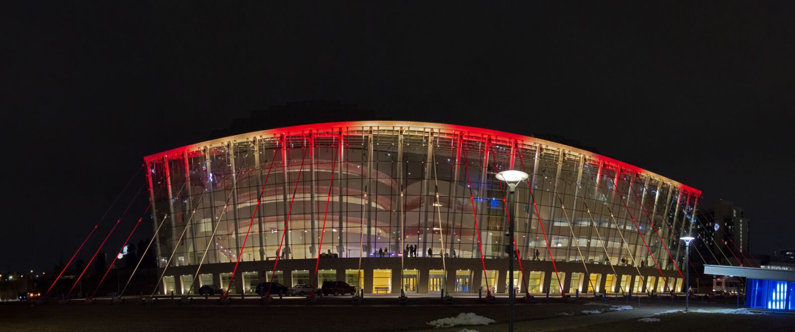 Nikon D3200 sample photo. Kansas city, kauffman center photography