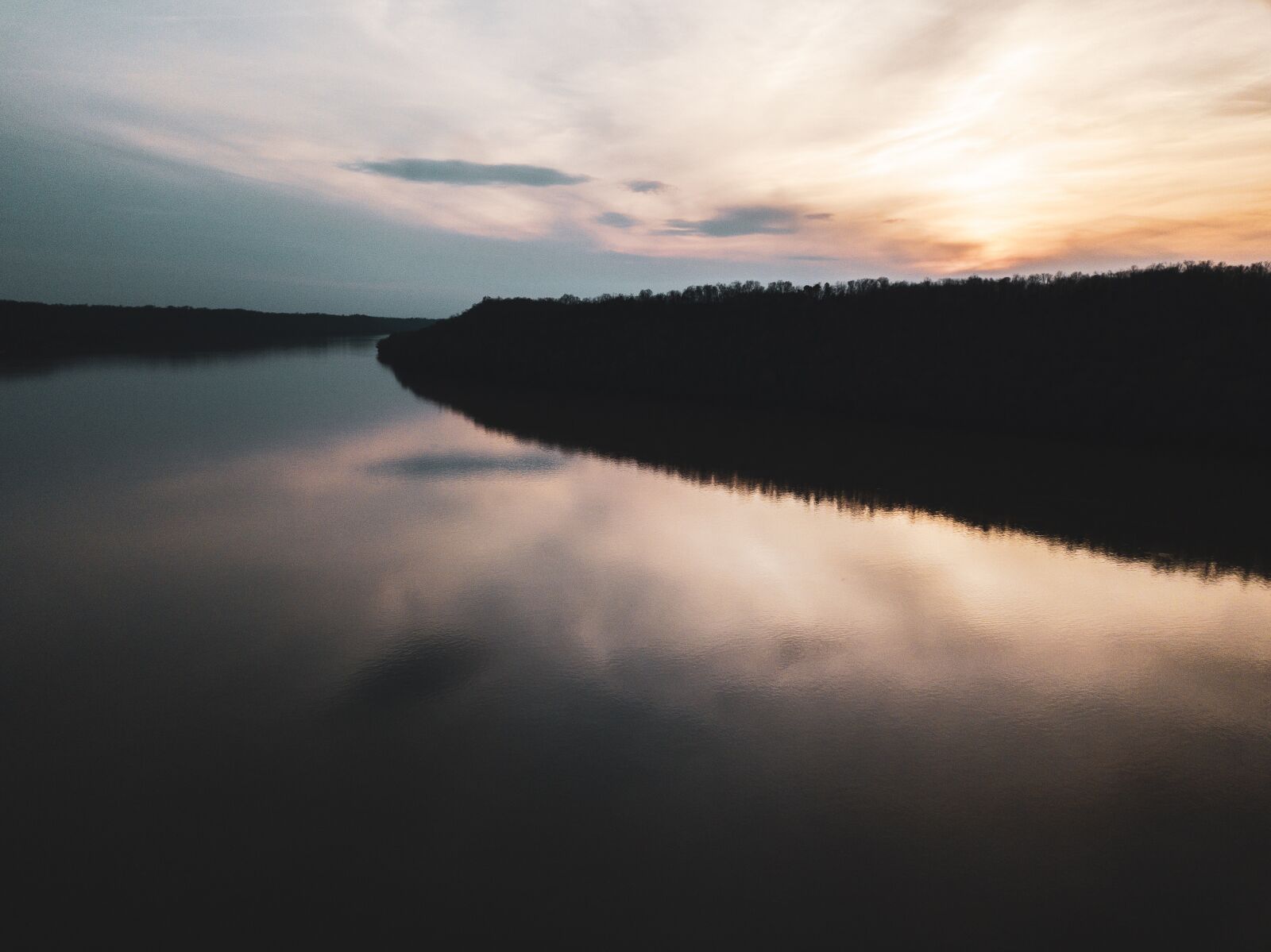DJI FC220 sample photo. River, water, aerial photography