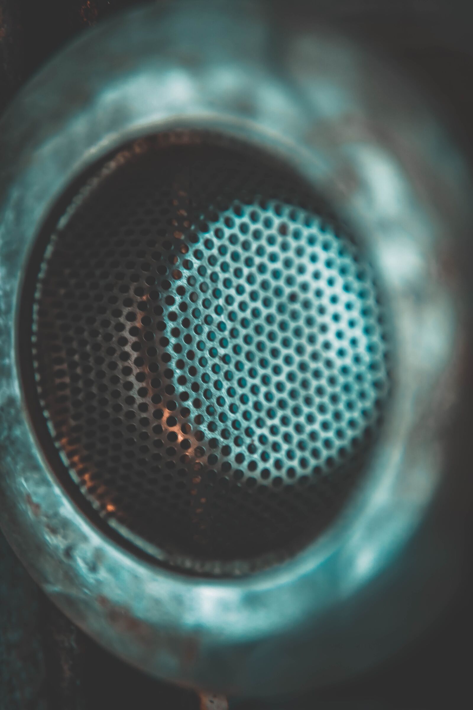 30mm F1.4 DC DN | Contemporary 016 sample photo. Strainer, art, blue photography