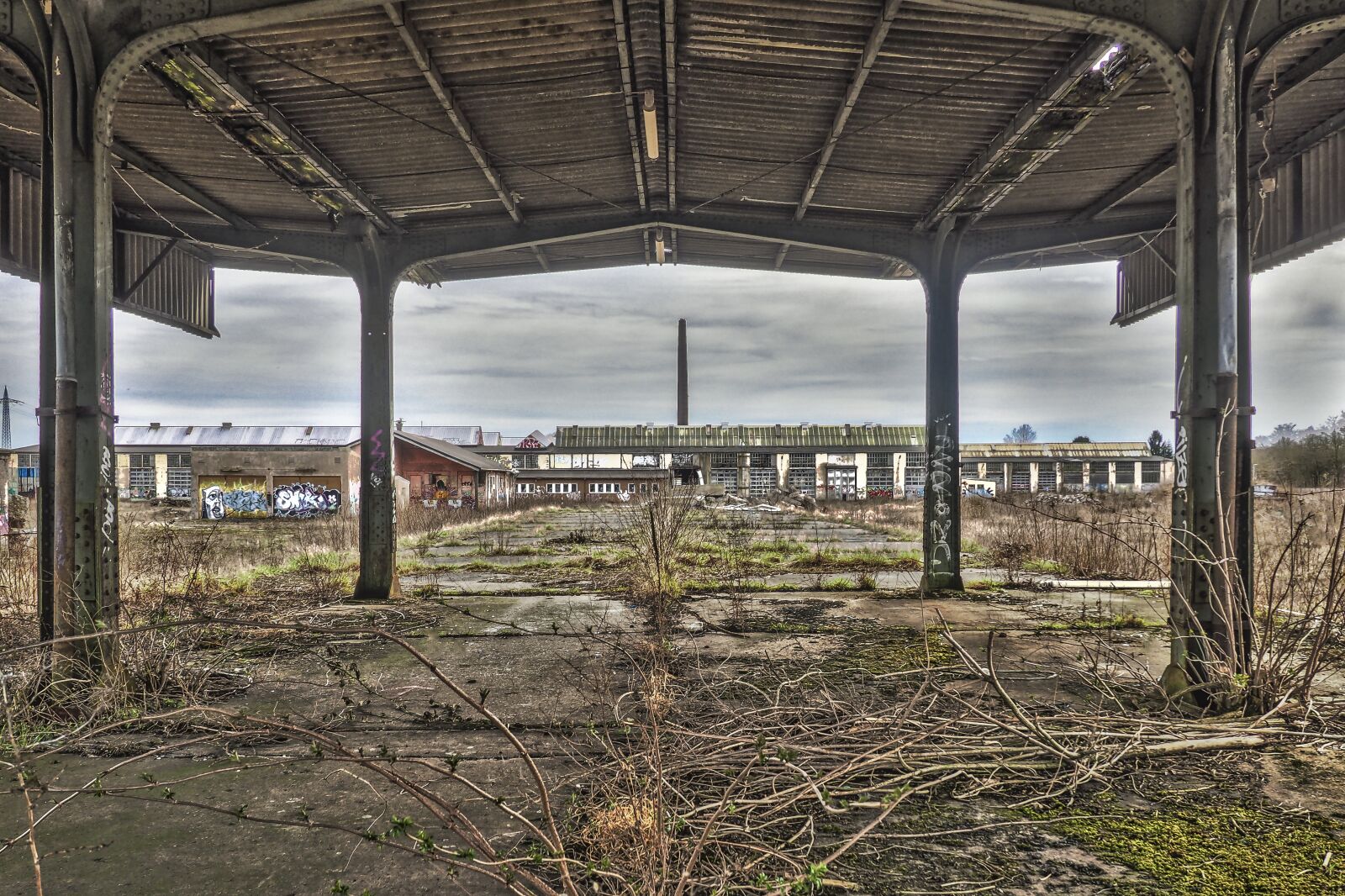 Olympus OM-D E-M10 sample photo. Lost places, train, abandoned photography