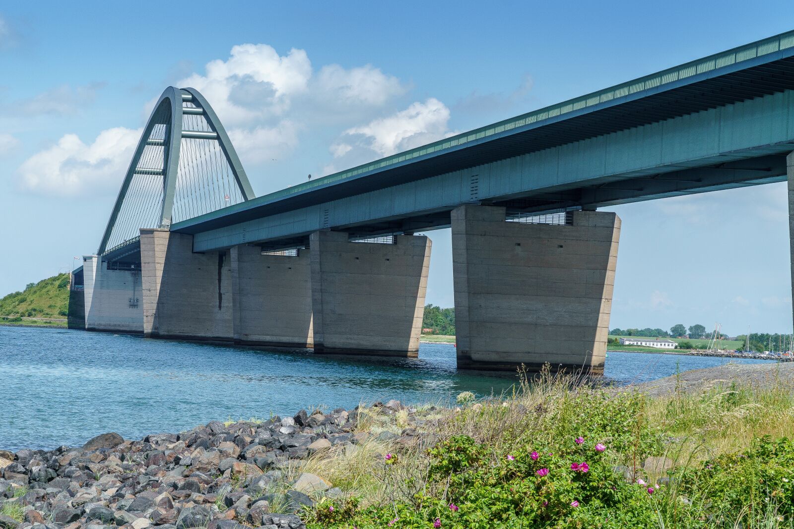 Sony a6000 + Sony E PZ 18-105mm F4 G OSS sample photo. Bridge, fehmansundbr cke, baltic photography