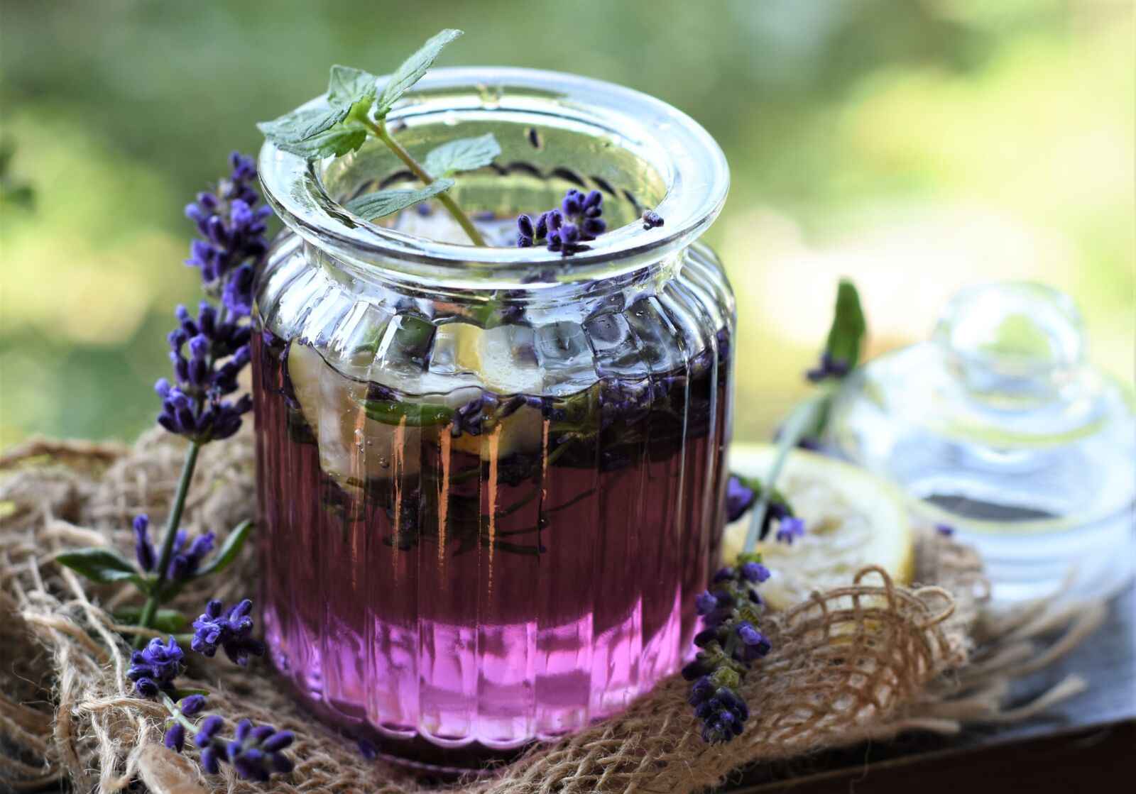 Nikon D7200 sample photo. Lavender, lavender syrup, sugar photography