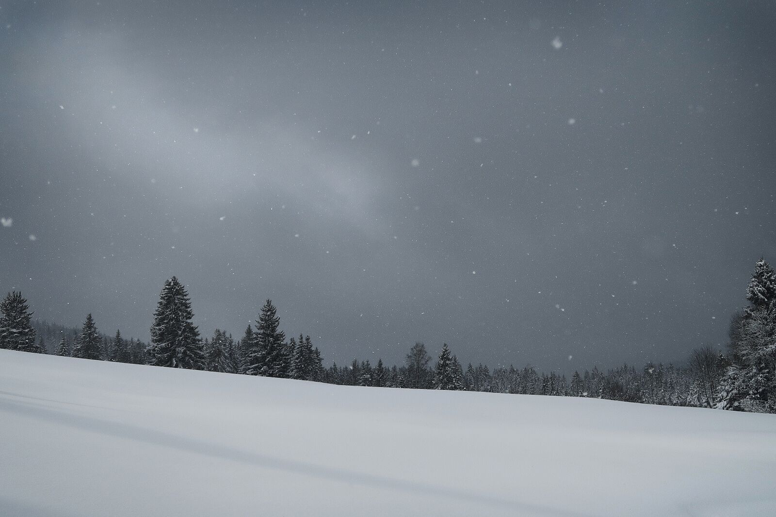 Canon PowerShot G5 X sample photo. Snow, night, sky photography