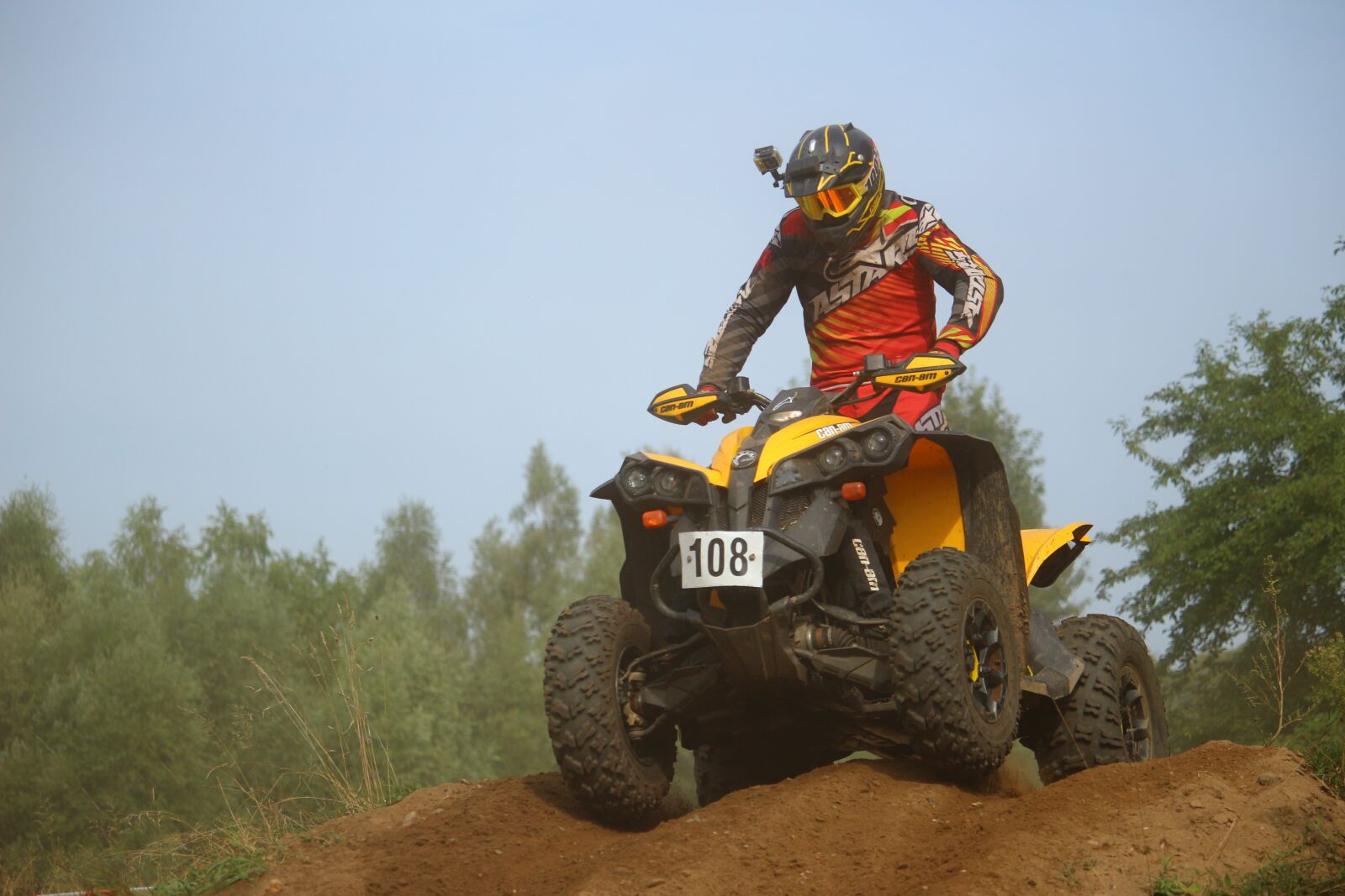 Canon EOS 100D (EOS Rebel SL1 / EOS Kiss X7) sample photo. Enduro, quad, motocross photography