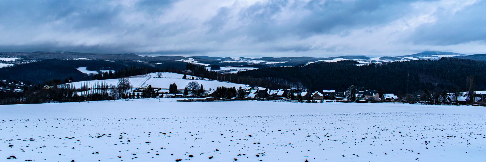 Nikon D5300 sample photo. Winter, landscape, panorama photography