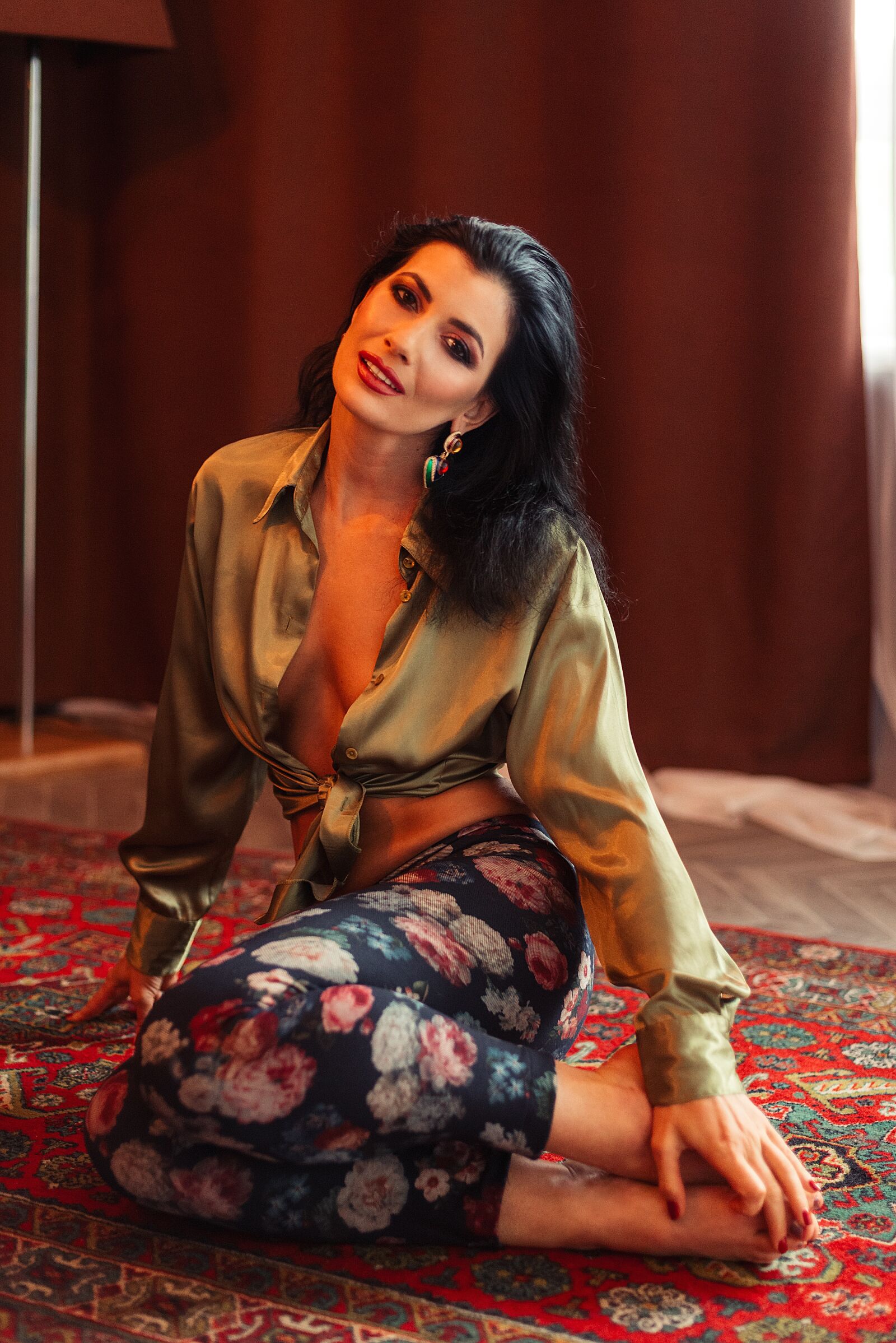 Nikon D750 sample photo. Face, model, makeup photography