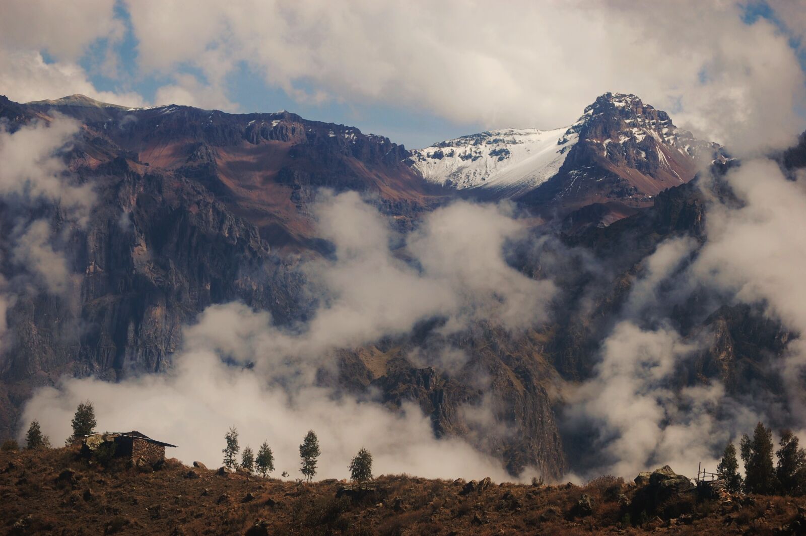 Nikon D40 sample photo. Mountains, snow, tops photography