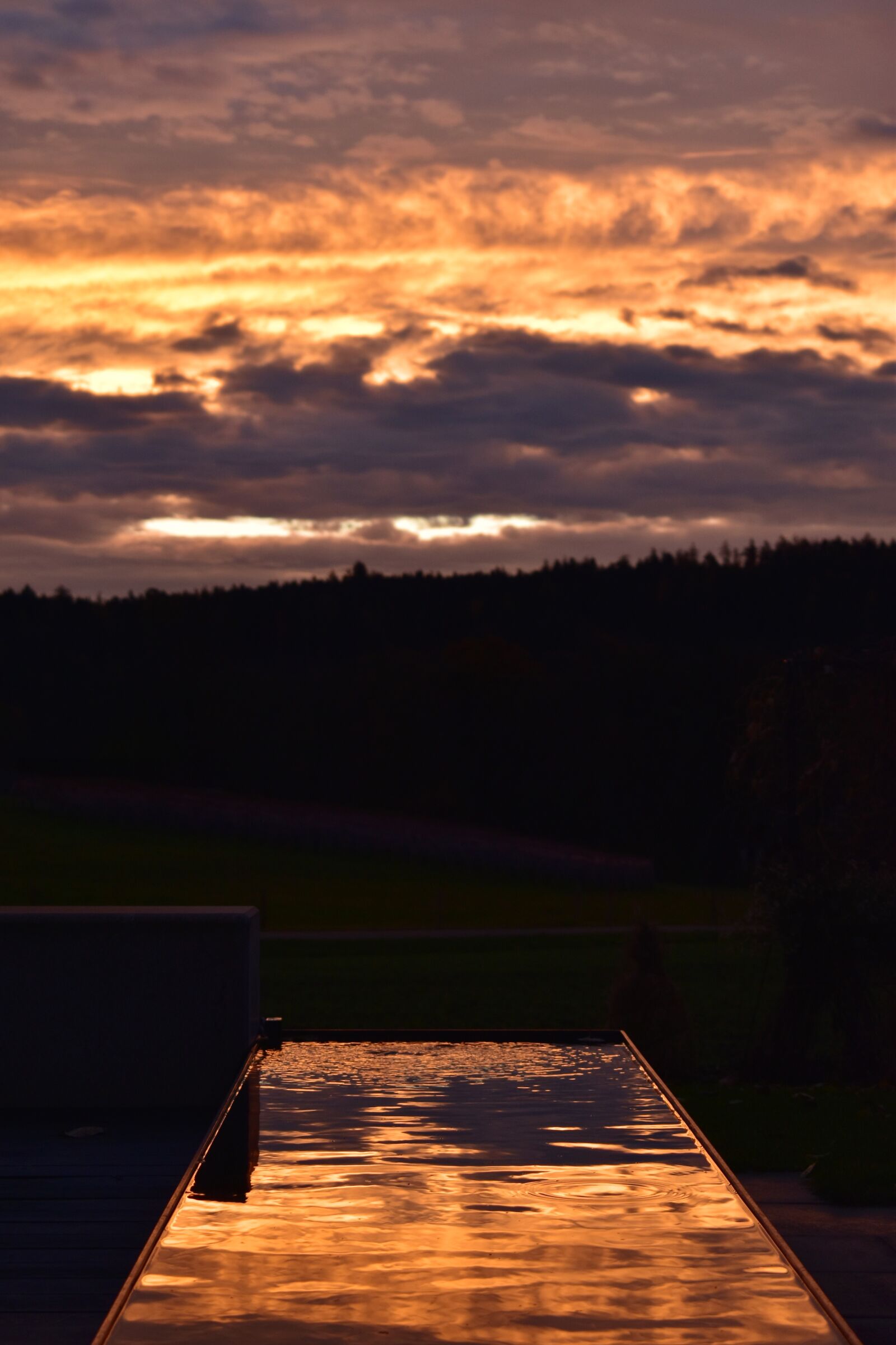 Nikon D5500 sample photo. Morgenrot, morgenstimmung, pond photography