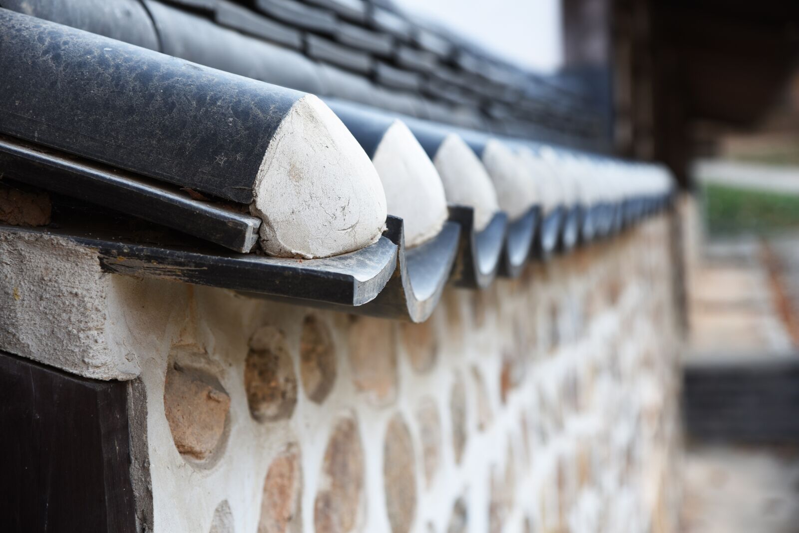 Nikon D750 sample photo. Tile, korea, hanok photography