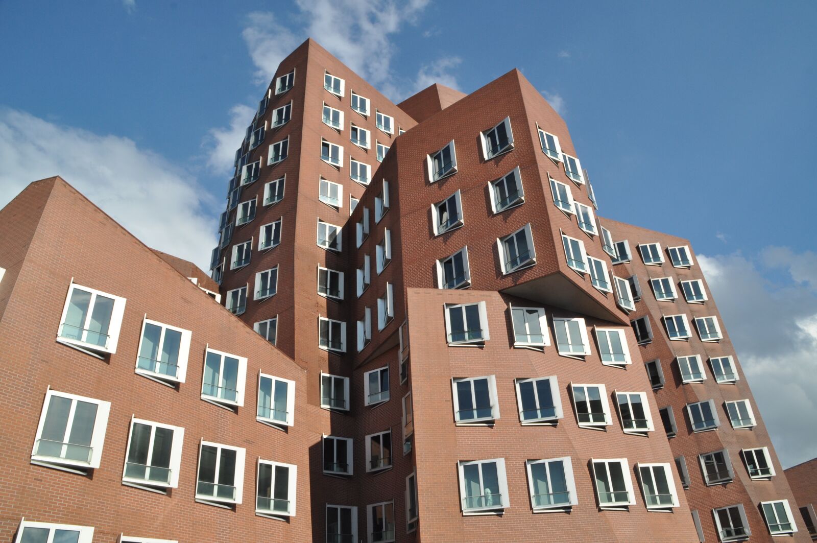 Nikon D5000 sample photo. Gehry buildings, d sseldorf photography