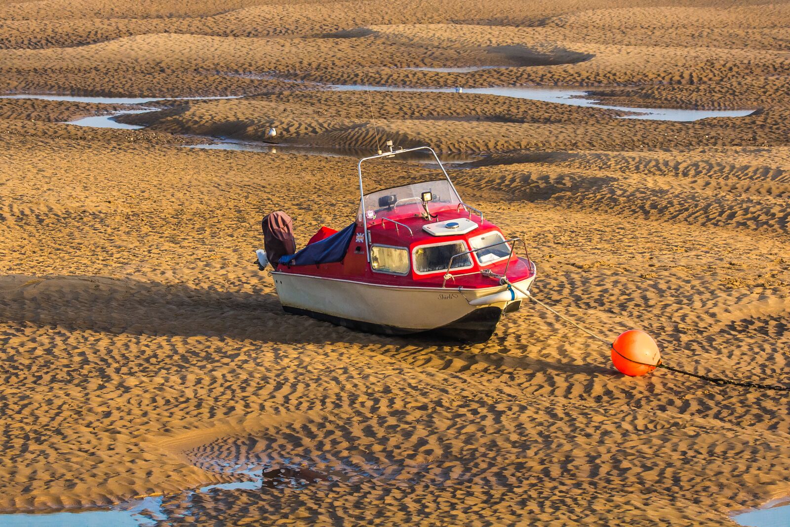 Canon EOS 60D + Canon EF 100-400mm F4.5-5.6L IS USM sample photo. Ship, low tide, sea photography
