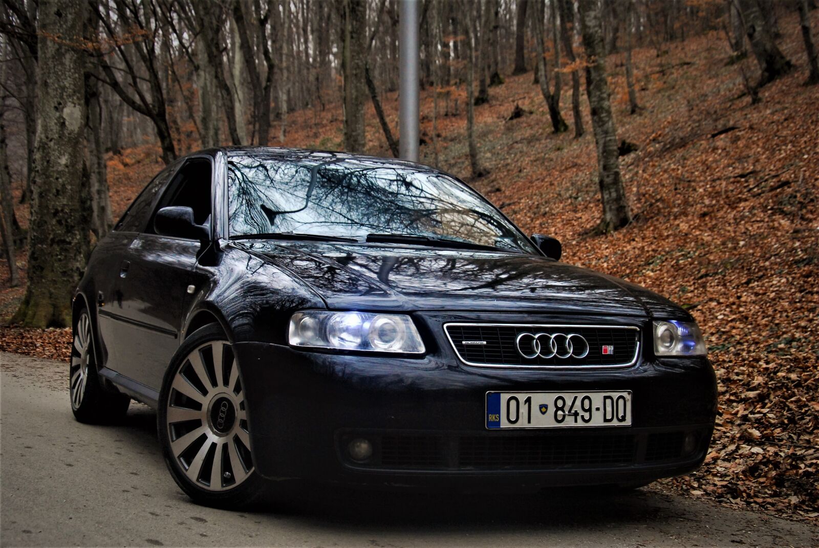 Nikon D200 sample photo. Audi, german car, motor photography