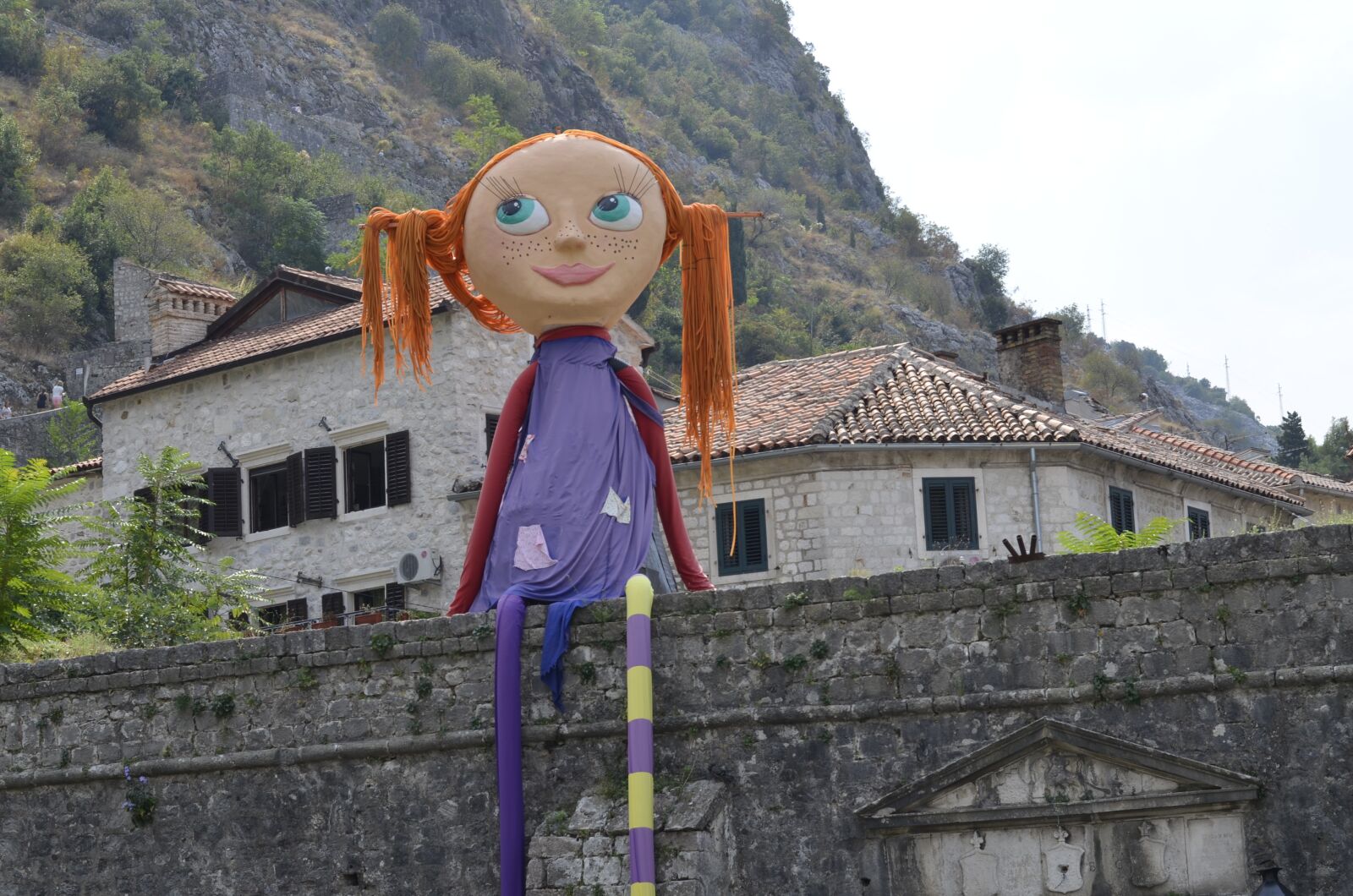 Nikon D5100 sample photo. Kotor, montenegro, fortress photography
