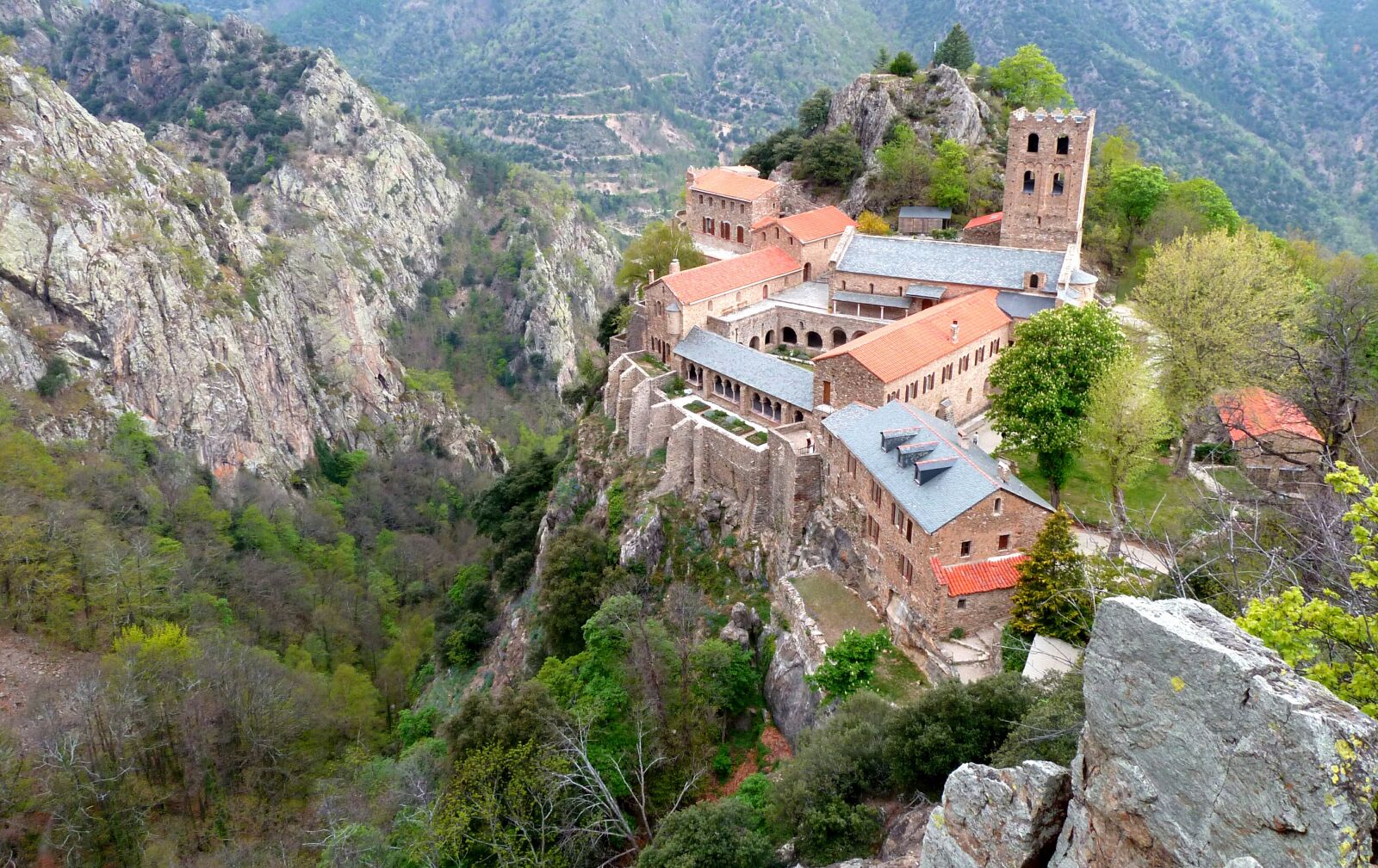 Panasonic Lumix DMC-ZS5 (Lumix DMC-TZ8) sample photo. Abbey, st martin canigou photography